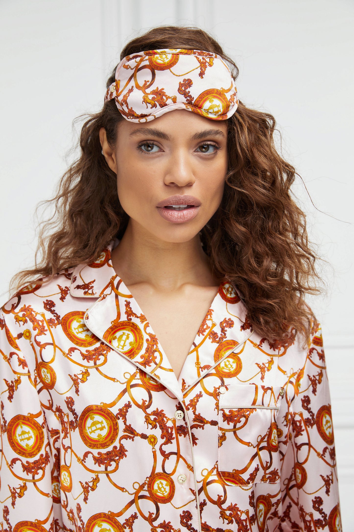 Silk Eye Mask (Blush)