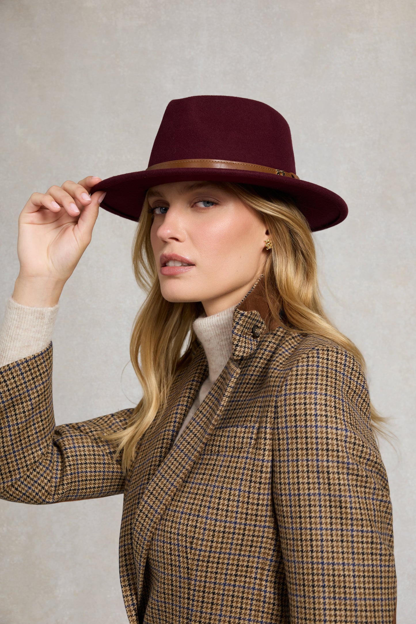 Chelsea Trilby (Mulberry)