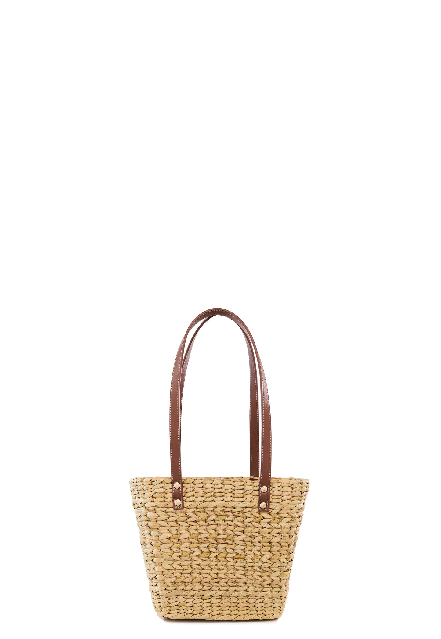 Amalfi Mini Basket Bag (Natural Tan)