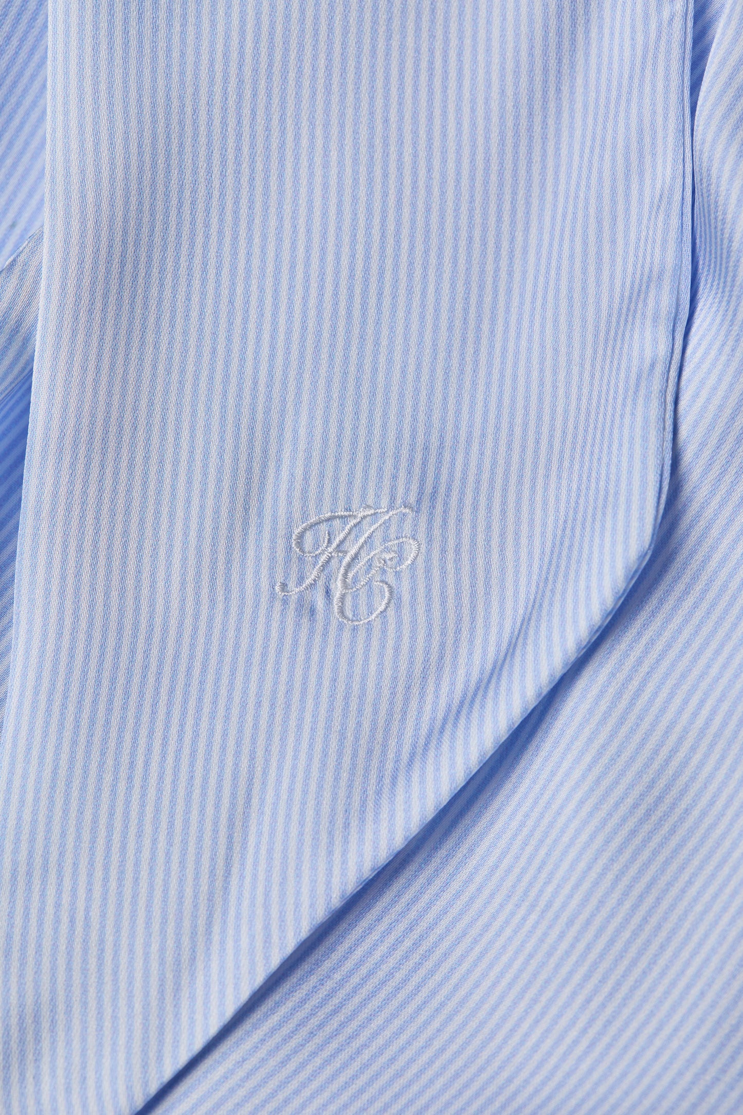 Ariella Sleeveless Blouse (Sky Stripe)