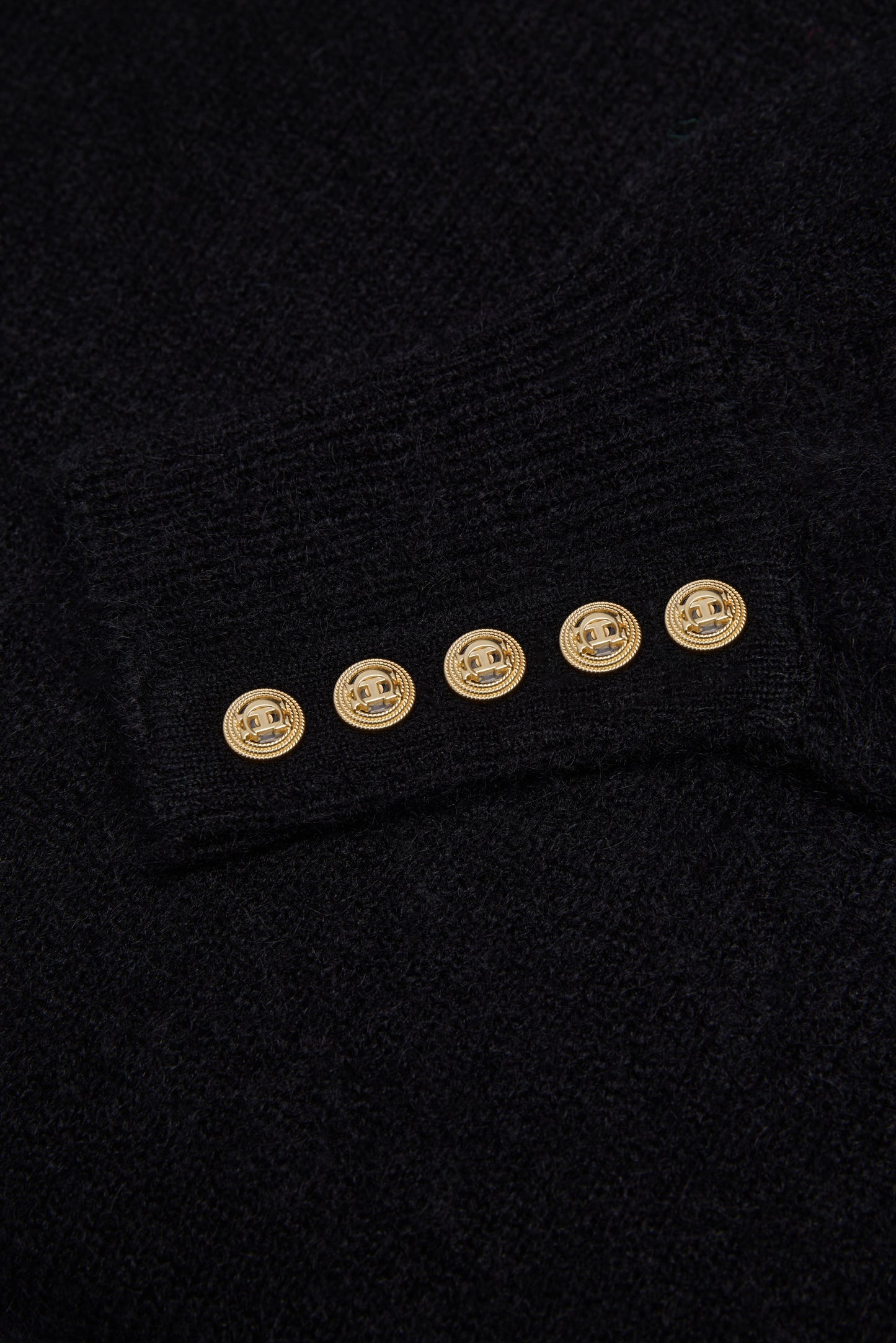 Berkeley Roll Neck Dress (Black)