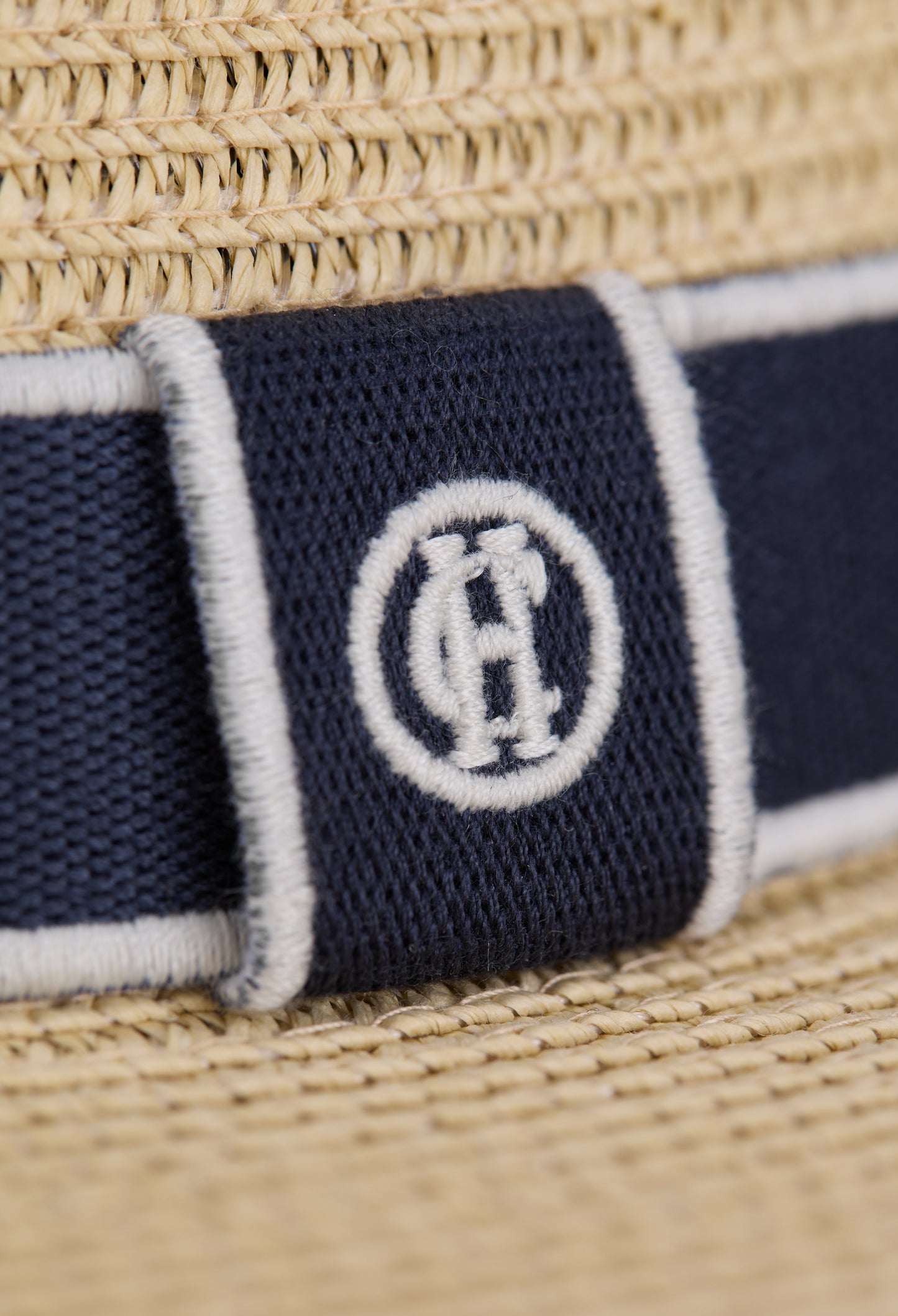 Francesca Hat (Natural Navy)