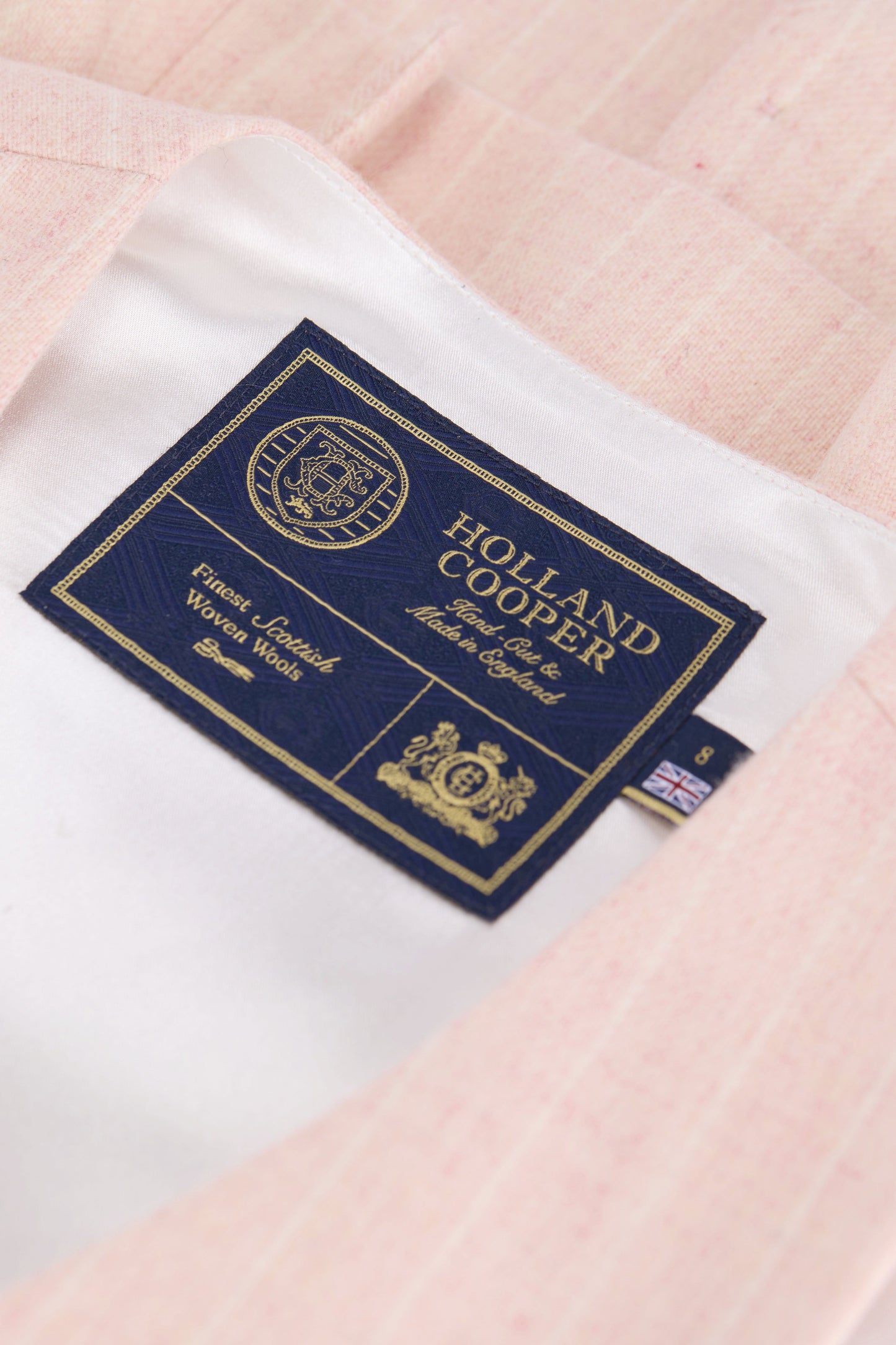 Hampton Waistcoat (Pink Chalk Pinstripe)