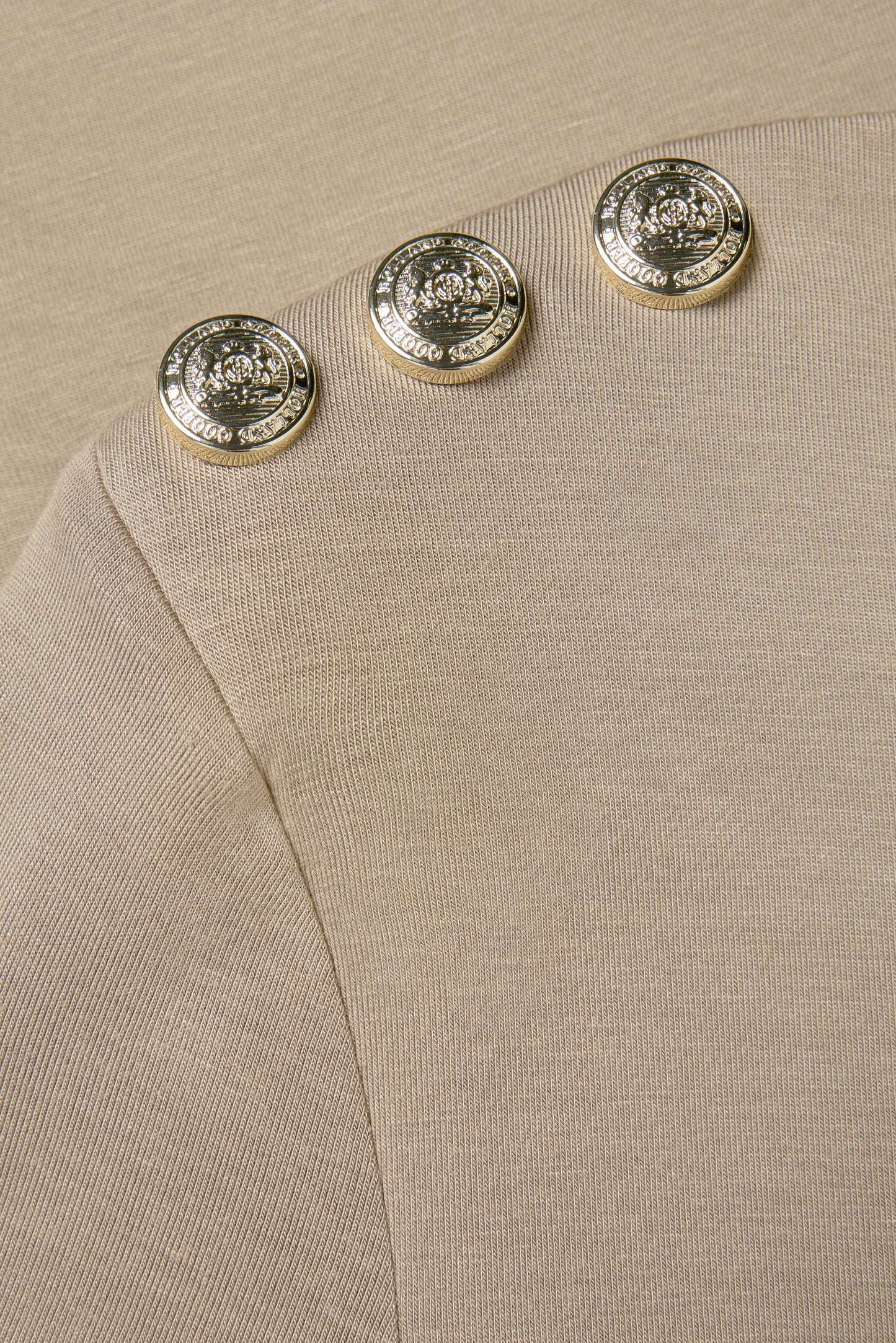 Harper Long Sleeve Top (Taupe)