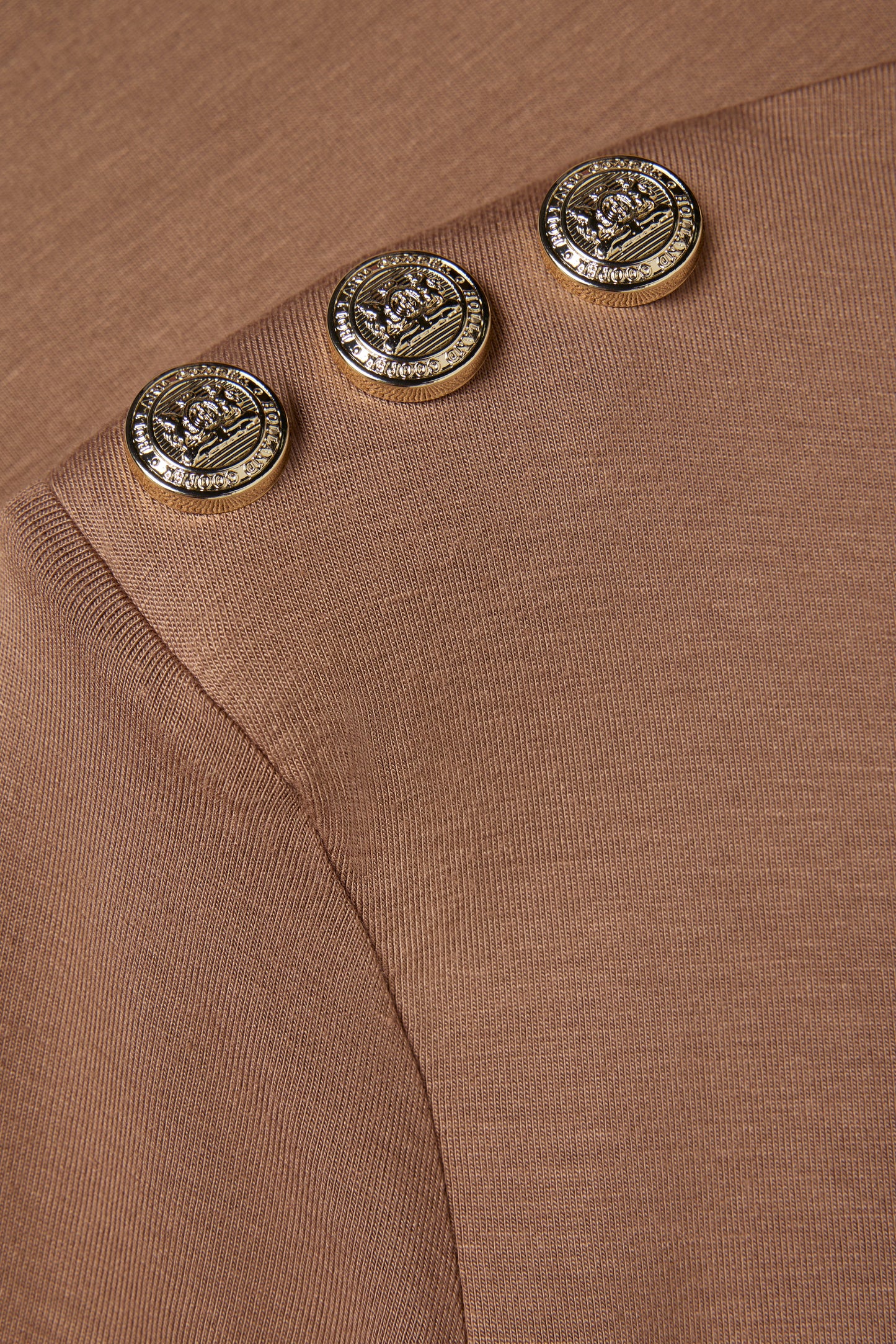 Harper Long Sleeve Top (Toffee)