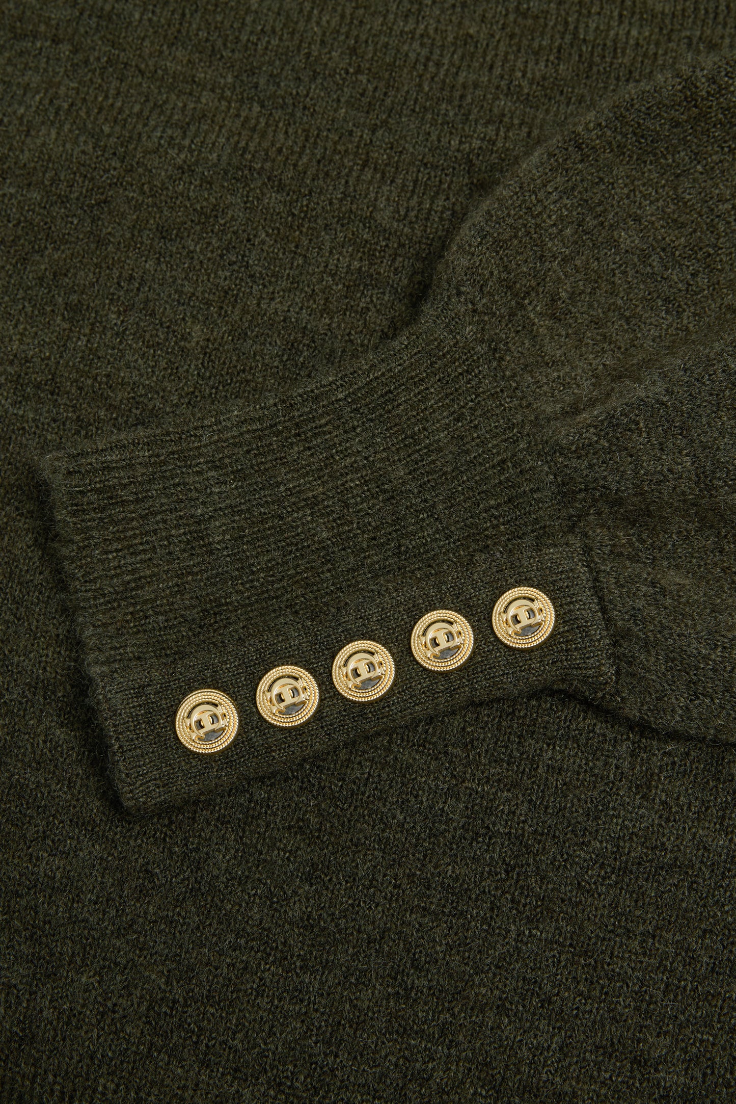 Maisie Roll Neck Knit (Forest Green)