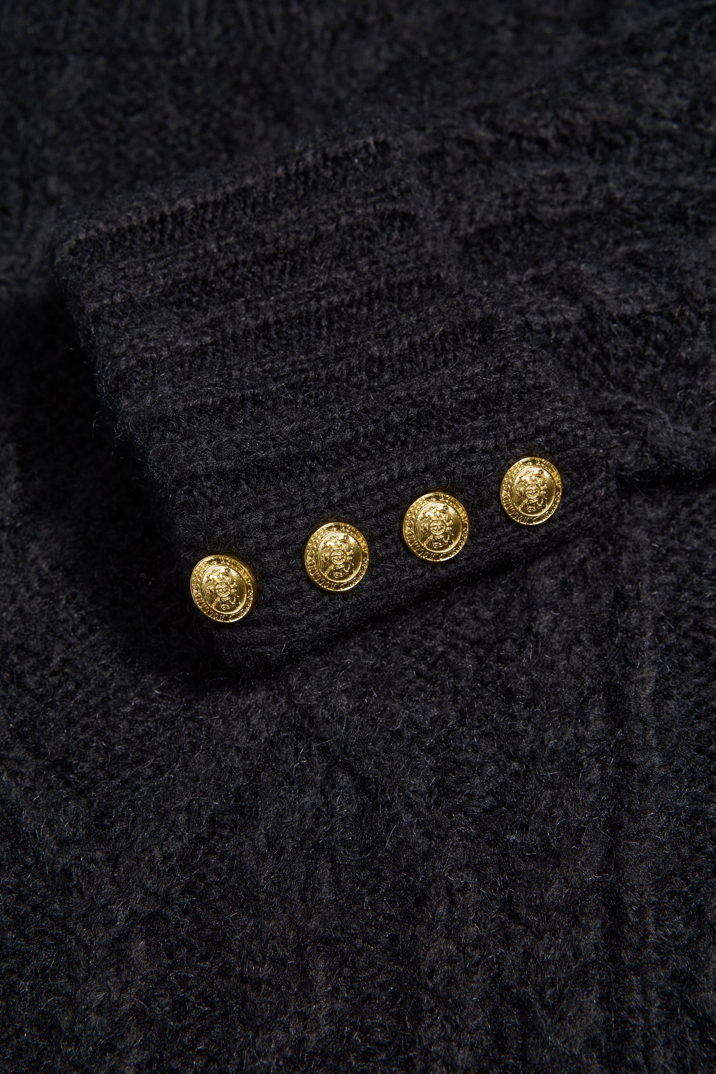 Noveli Roll Neck Knit (Black)
