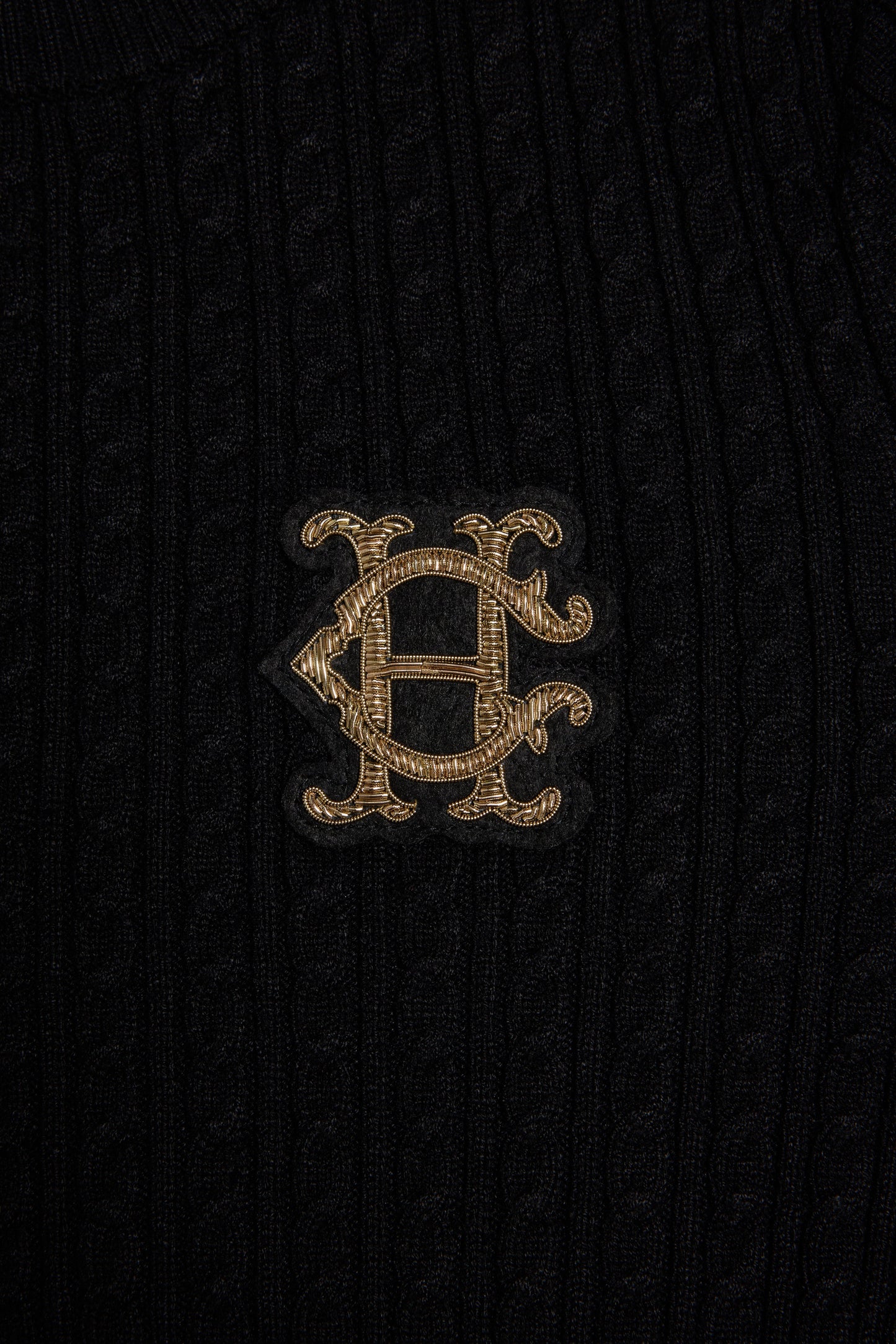 Princeton Crew Neck Knit (Black)