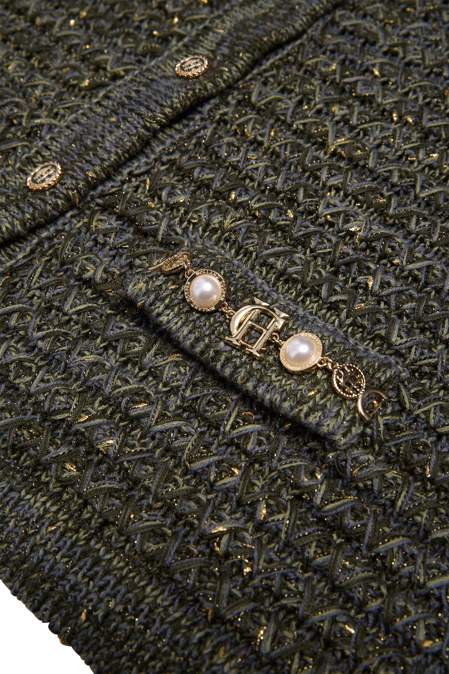 Sofia Knitted Jacket (Green)