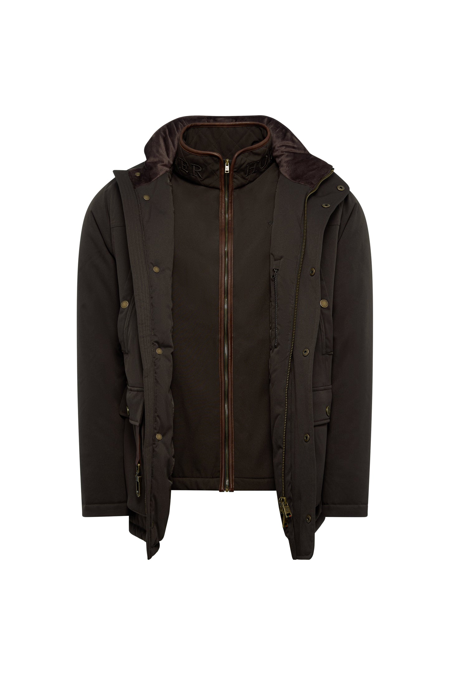Men's Stamford Field Coat (Chocolate)