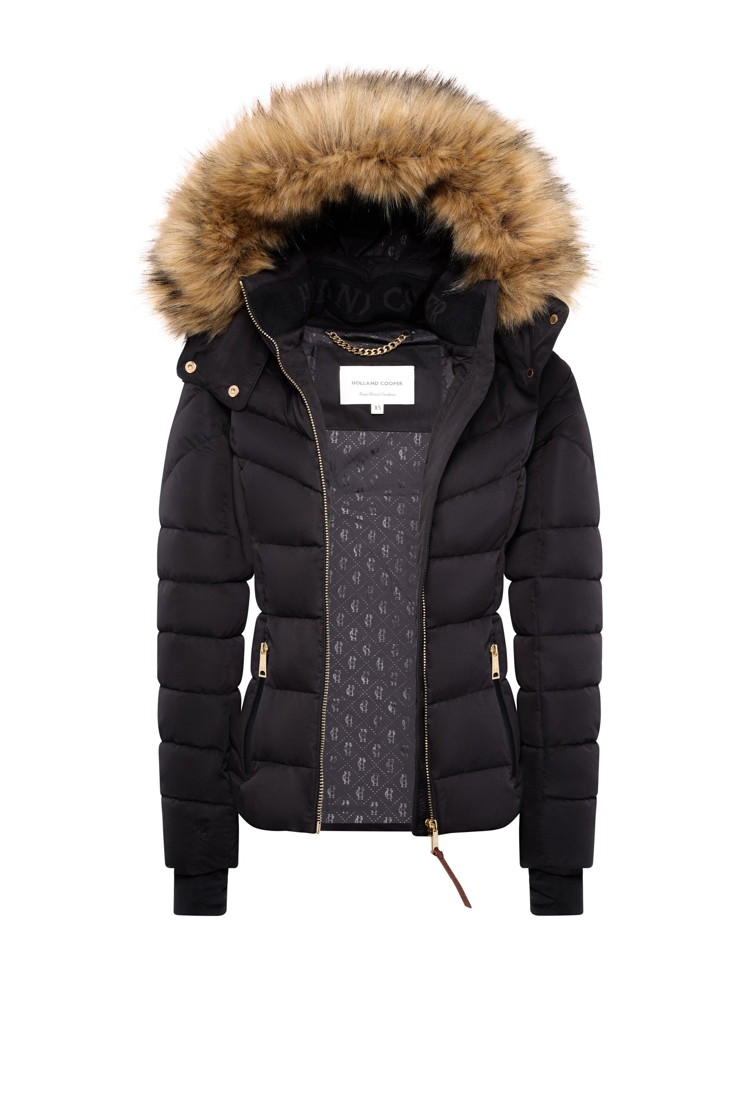Whistler Puffer Jacket (Deep Black Natural)
