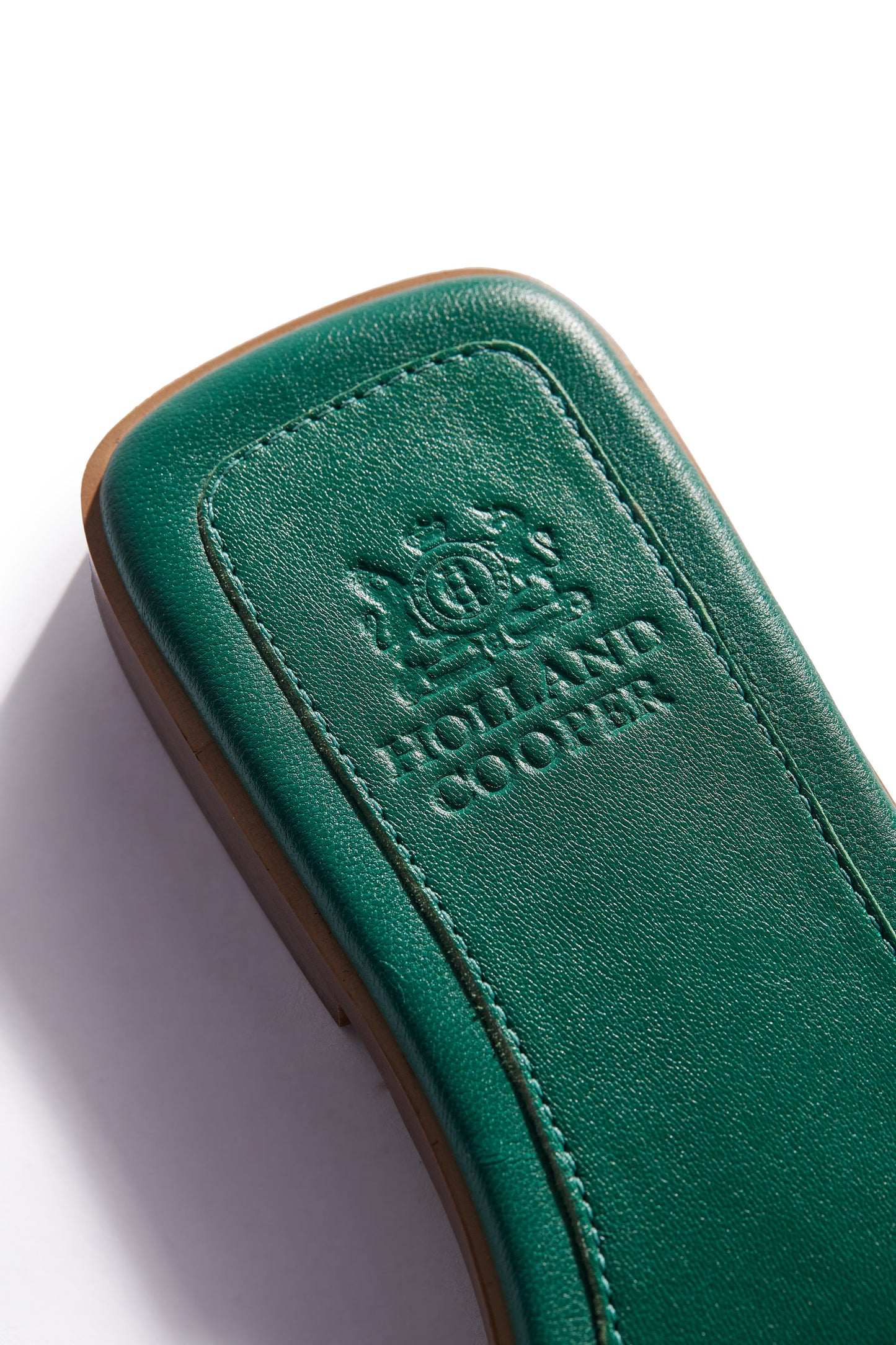 Monogram Slides (Jade Croc)