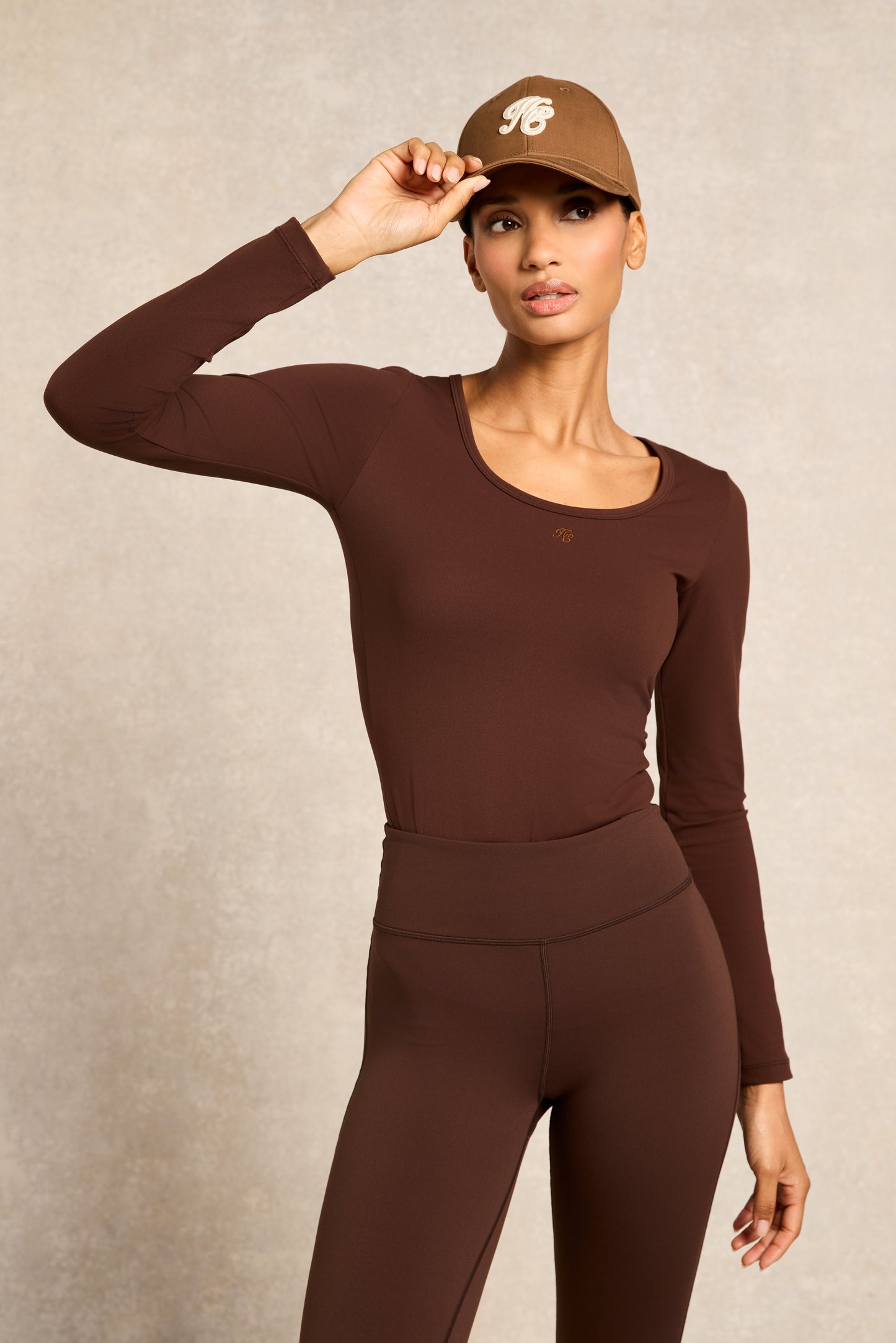 Supersoft Long Sleeve Top (Walnut)