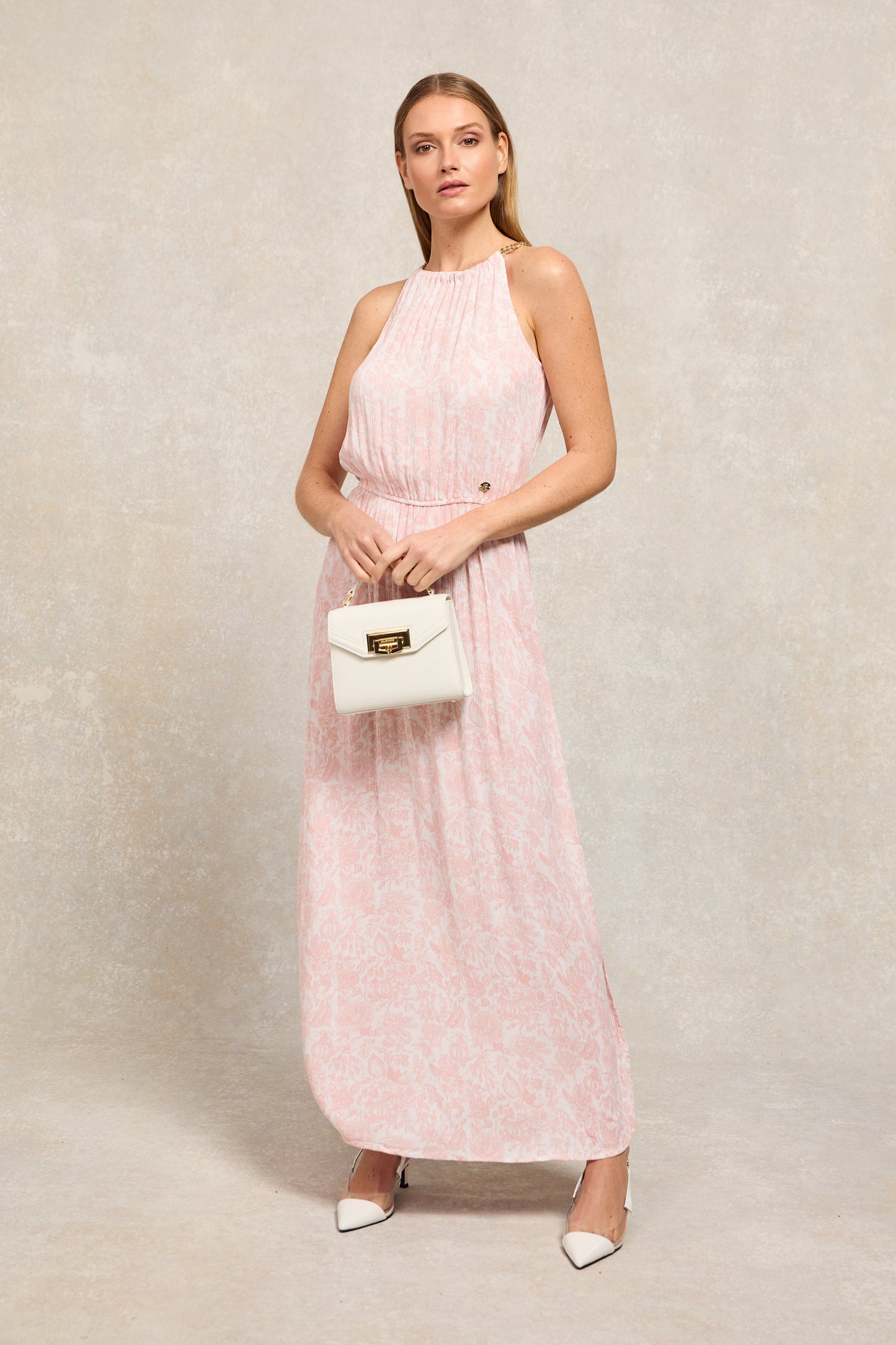 Paloma Maxi Dress (Willow Pink)