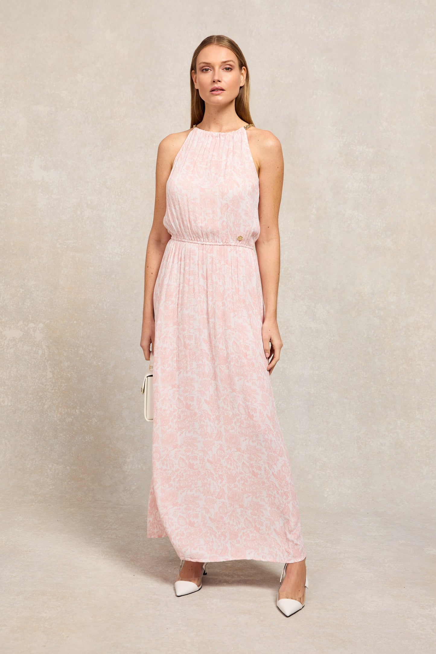 Paloma Maxi Dress (Willow Pink)