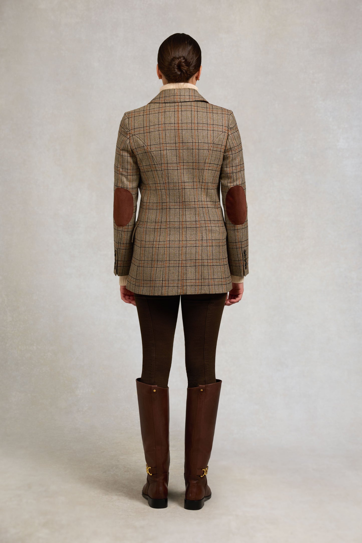 Single Breasted Field Blazer (Bourbon Tweed)