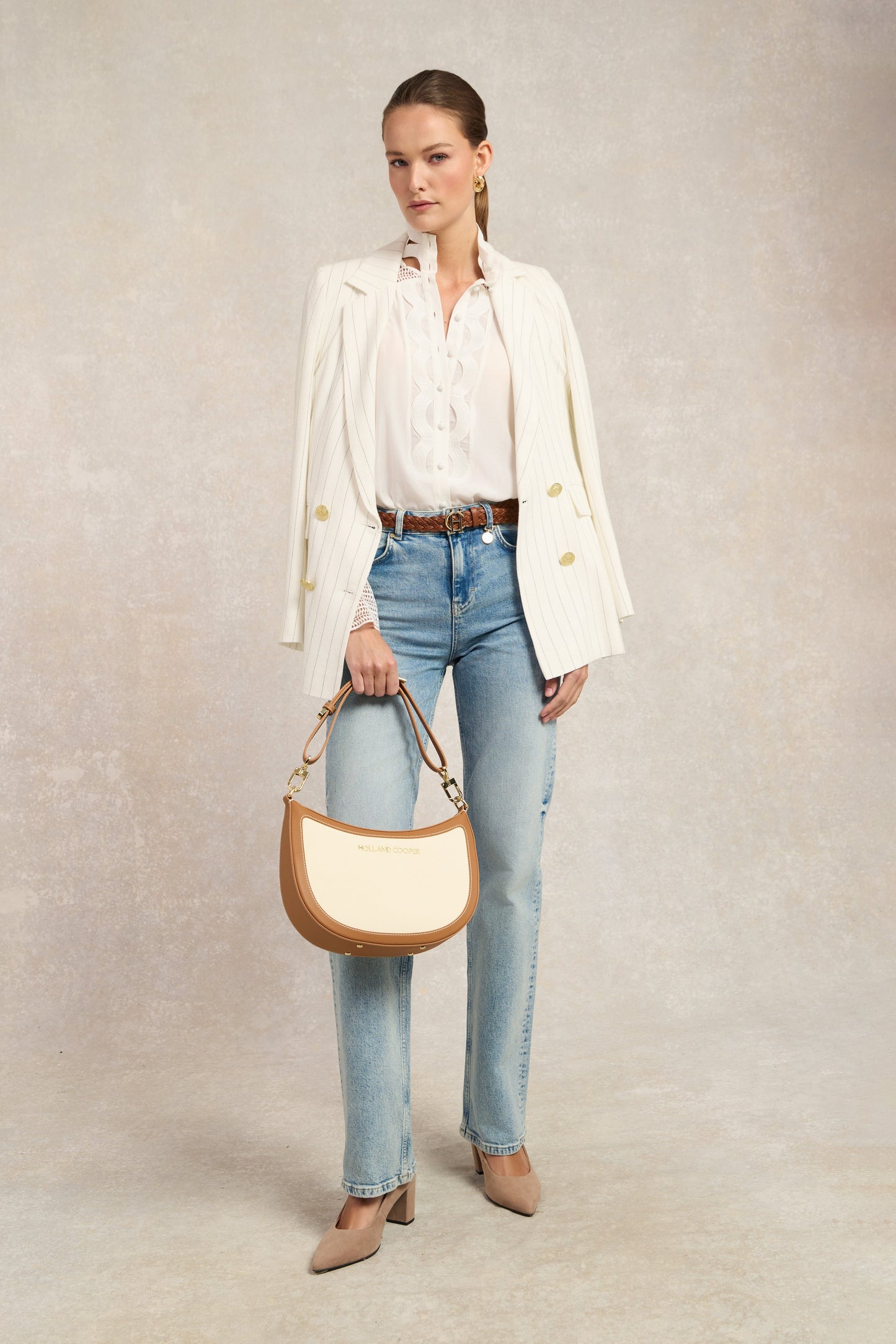 Featherton Lace Shirt (White)