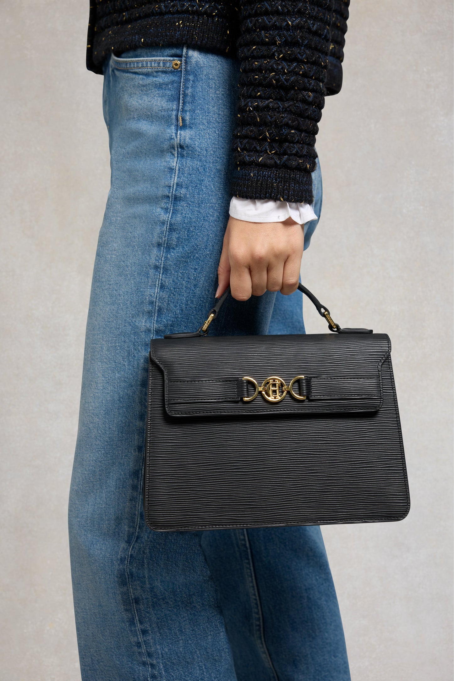 Cambridge Bag (Textured Black)