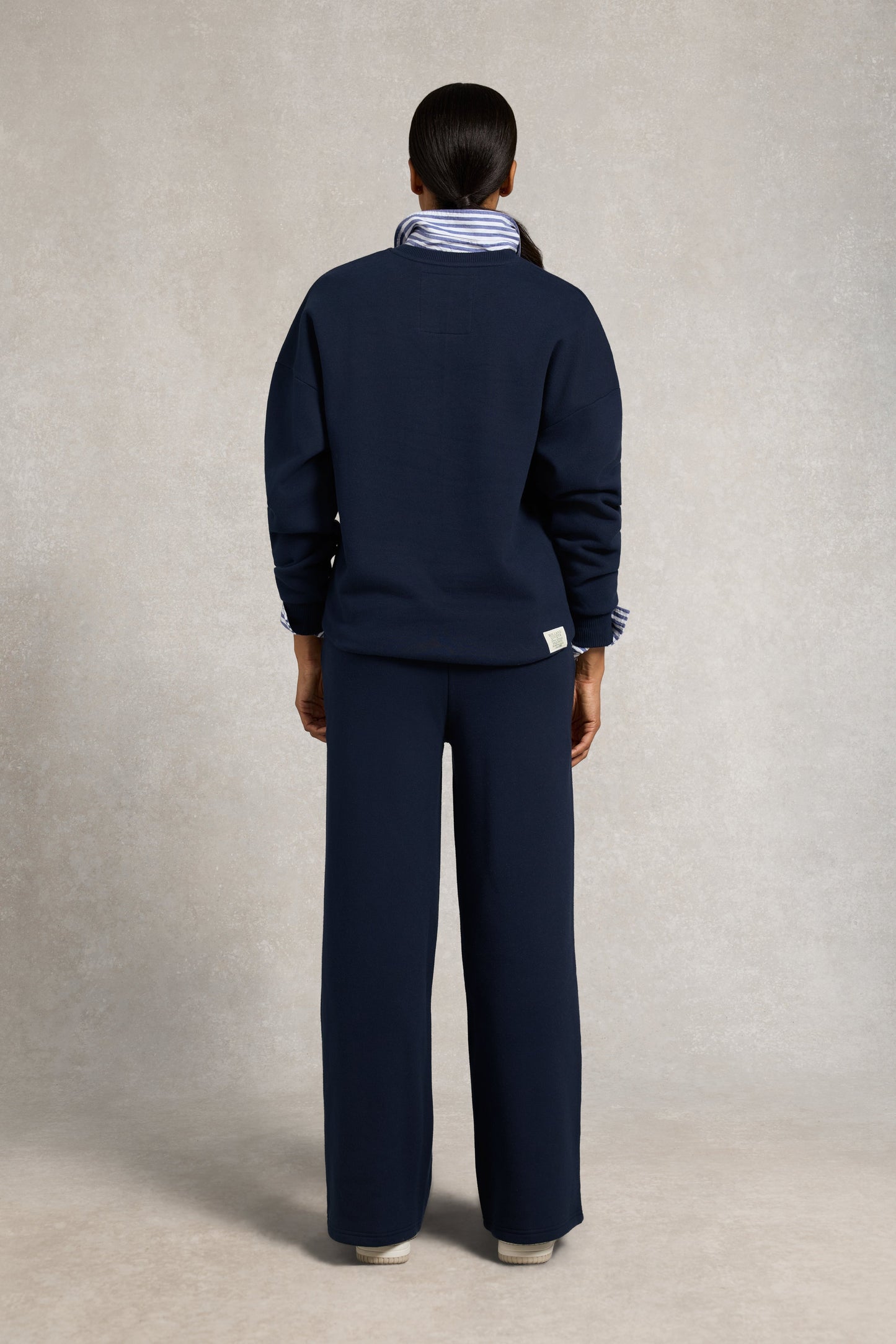 Relaxed Fit Crew Neck Sweat (Ink Navy)