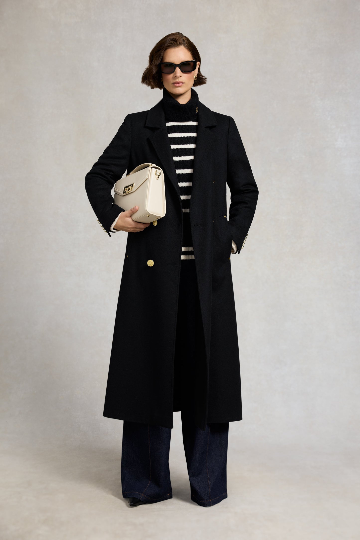 Antonia Roll Neck Knit (Black)