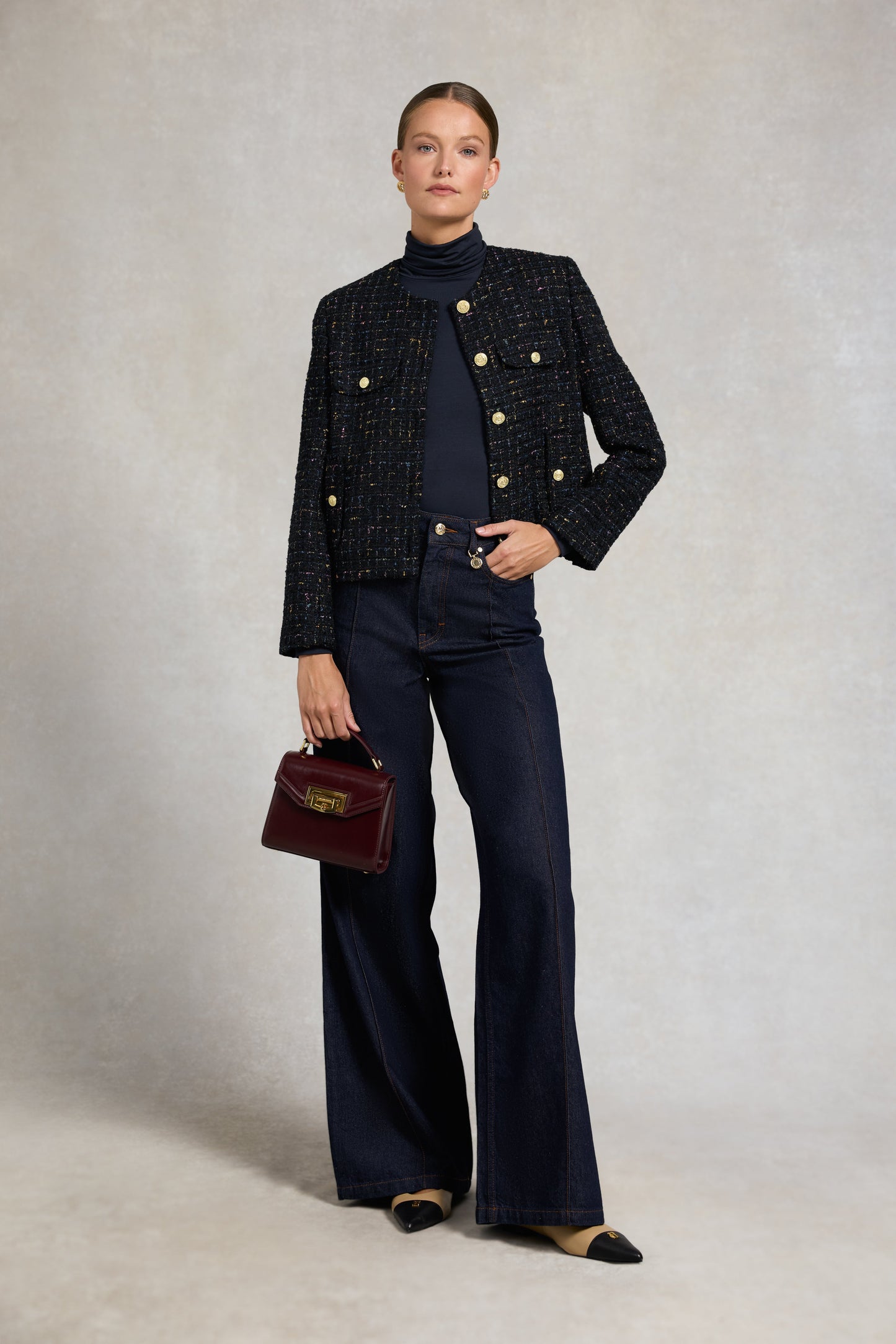 Essential Roll Neck (Ink Navy)