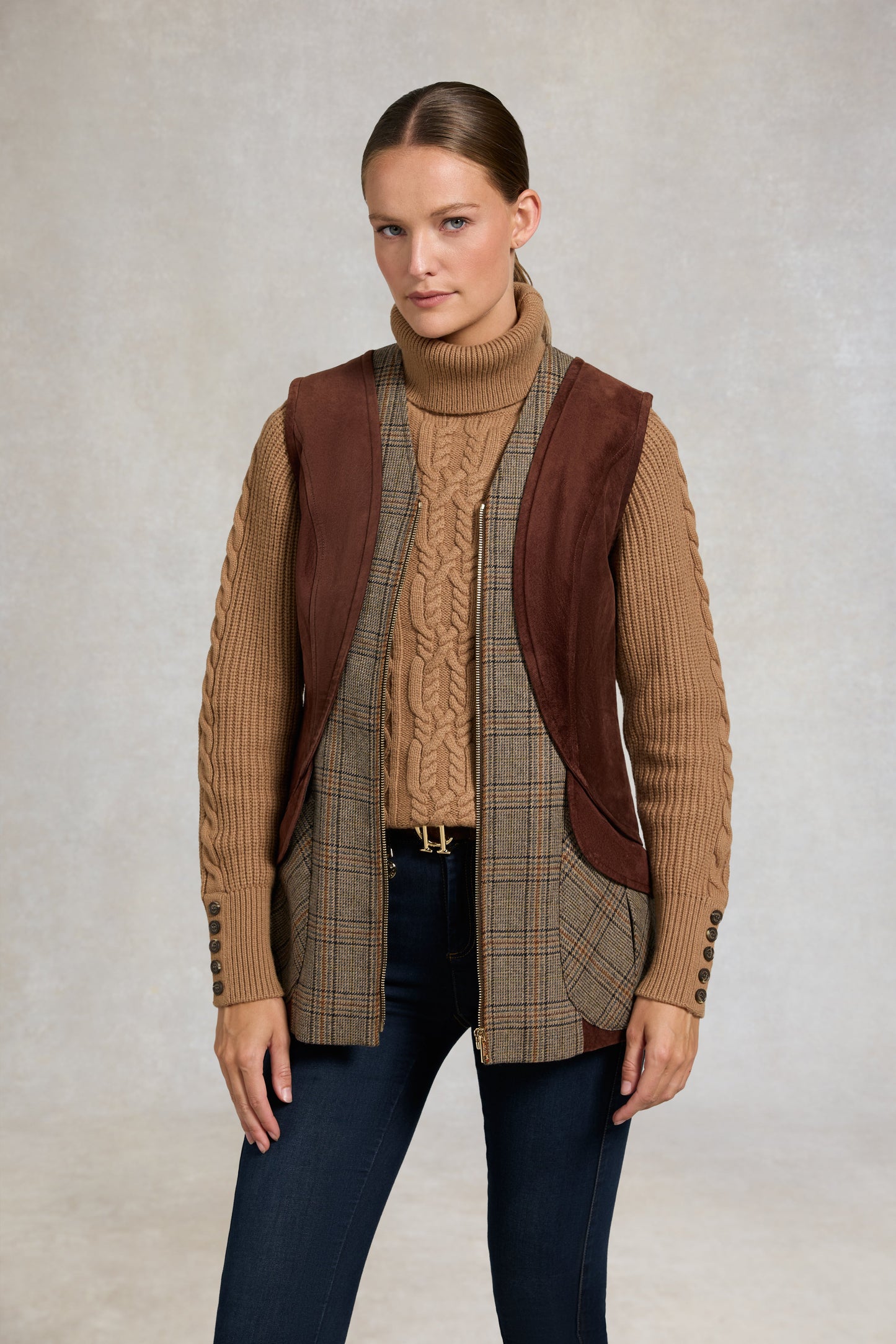 Field Vest (Bourbon Tweed)