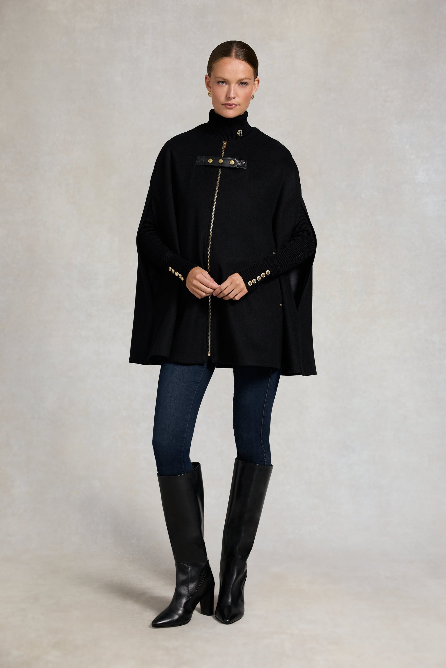 Slim Cape (Soft Black)