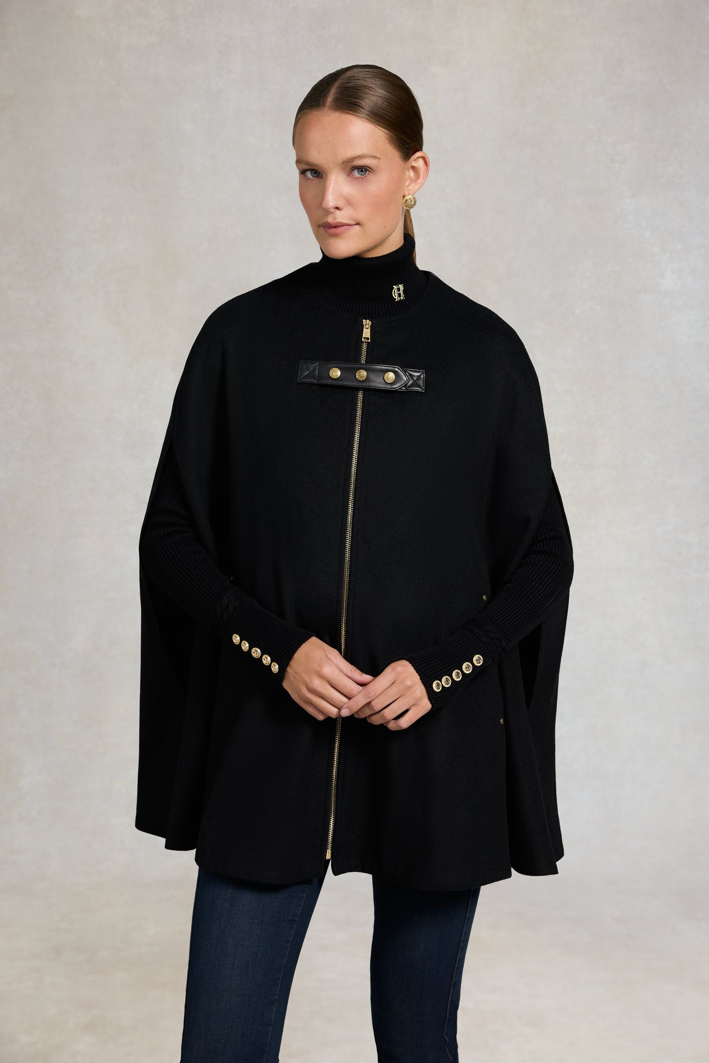 Slim Cape (Soft Black)