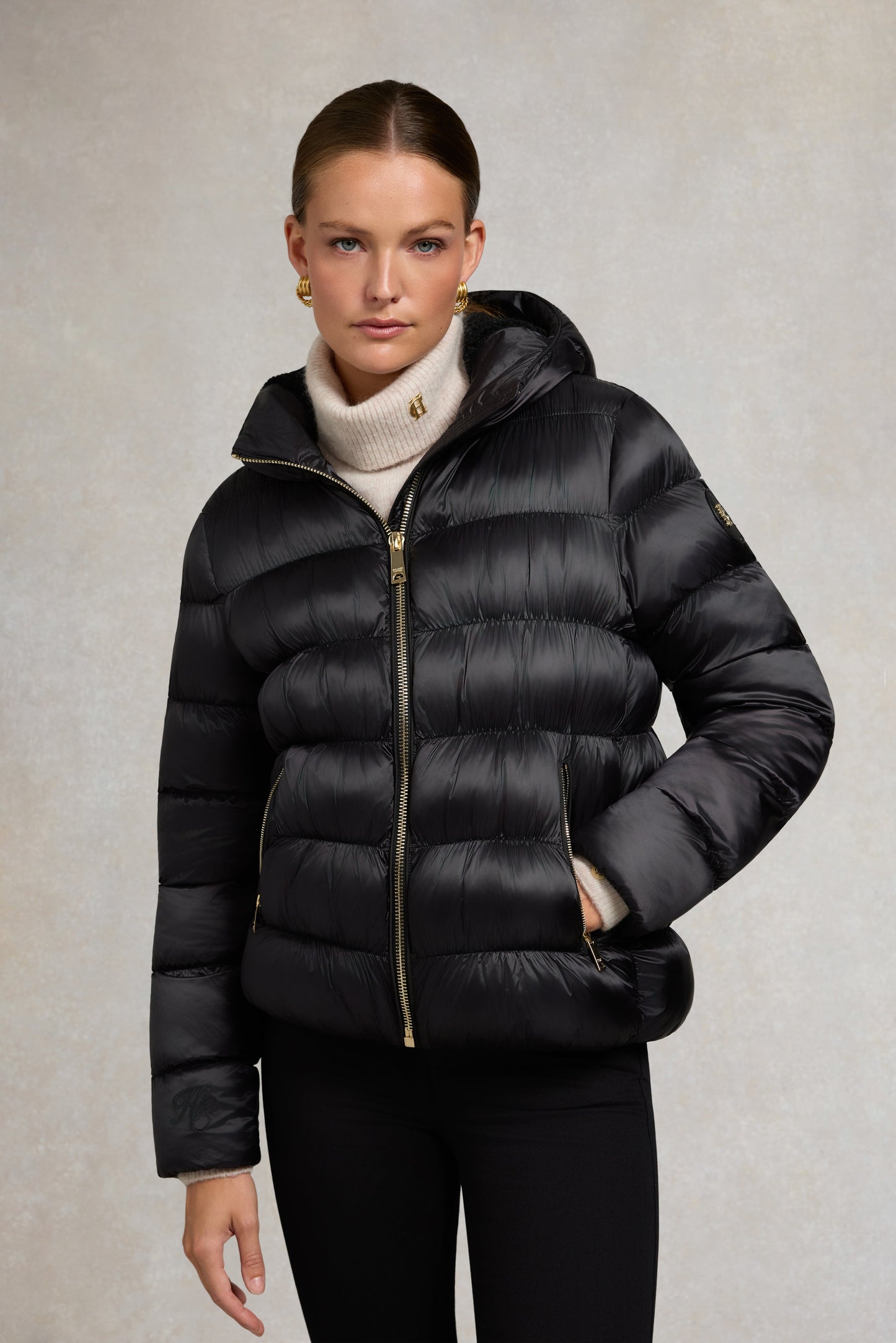 Harrow Padded Jacket (Deep Black)
