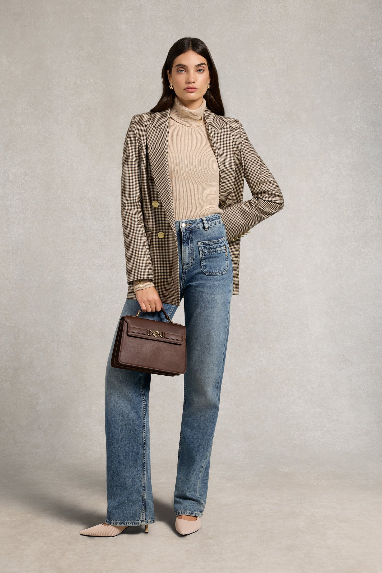 Jessica Straight Jean (Aged Indigo)