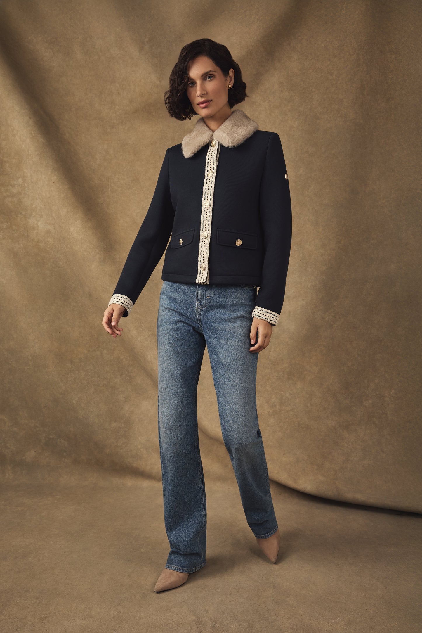 Ottie Trophy Jacket (Ink Navy)