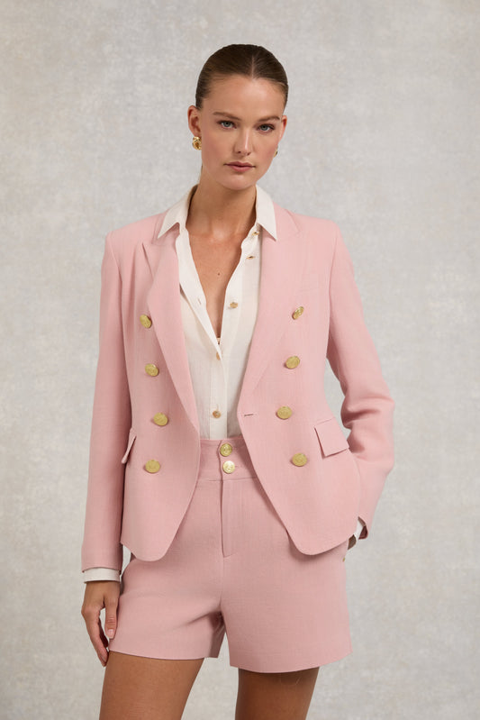 Knightsbridge Blazer (Pink Linen)