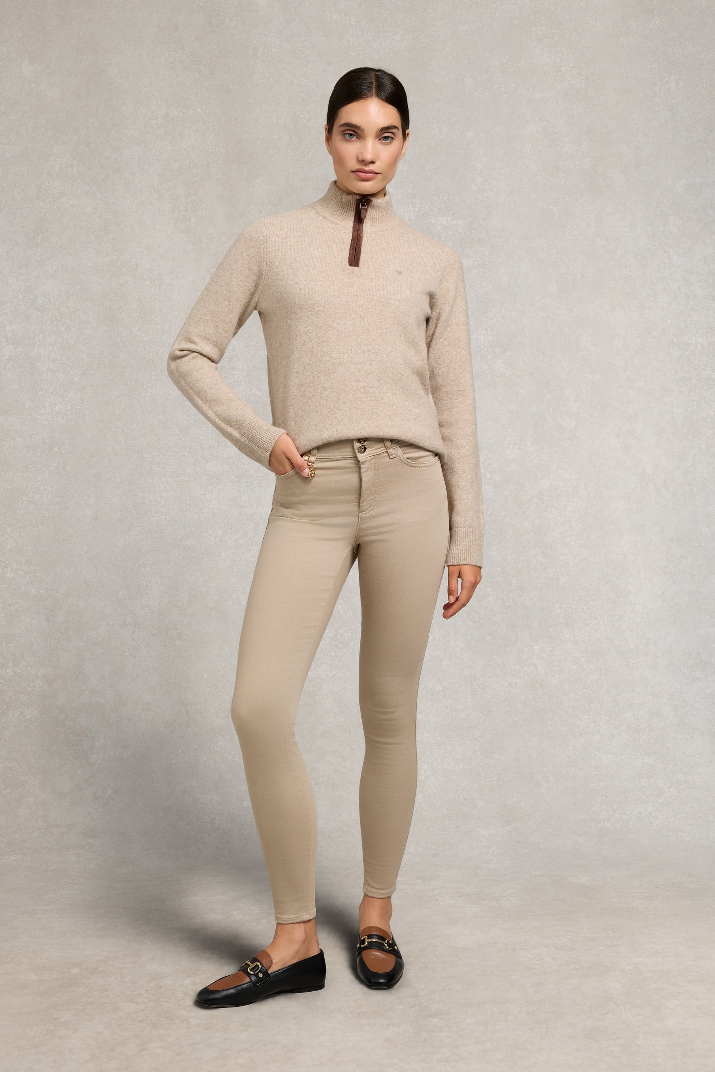 Contour Skinny Jean (Taupe)