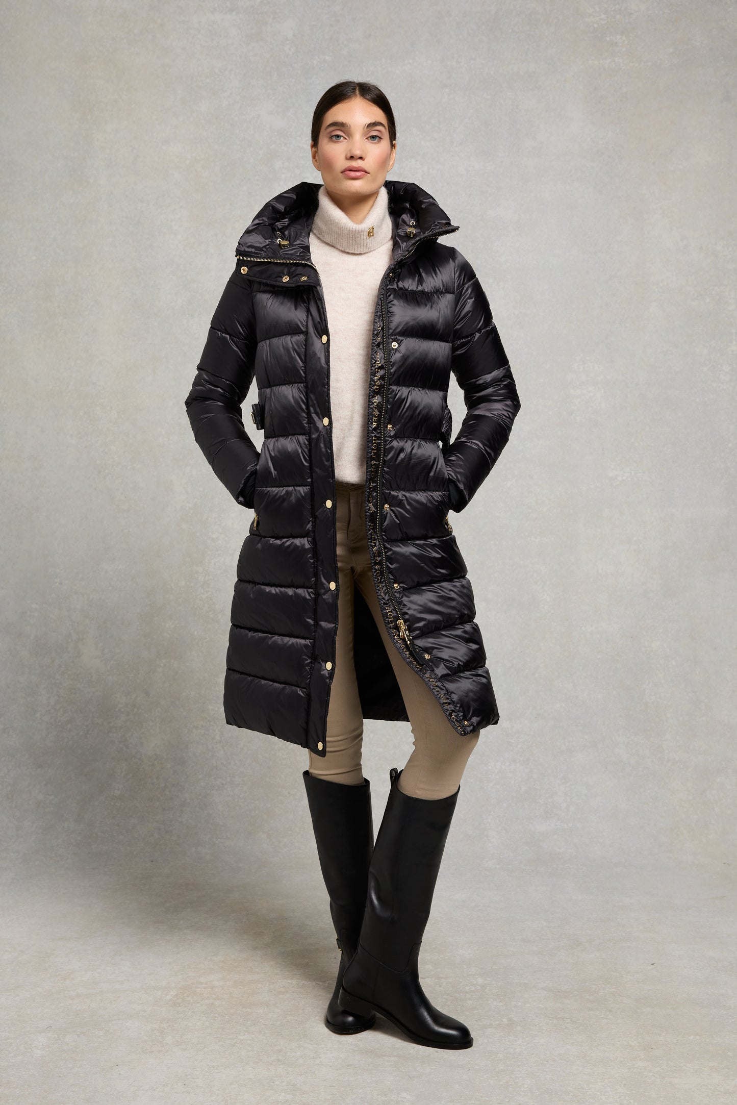 The Arosa Coat (Black)