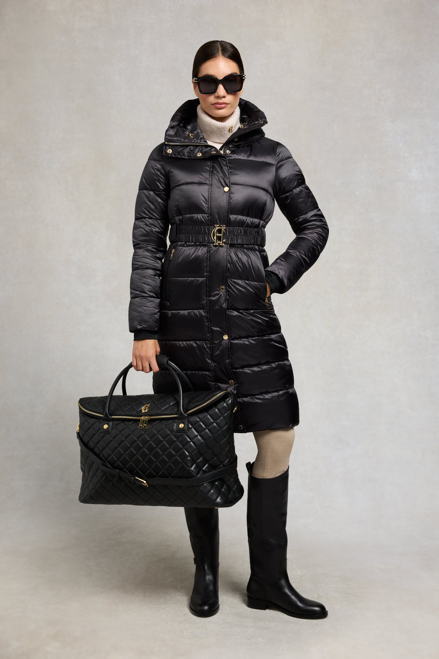 The Arosa Coat (Black)