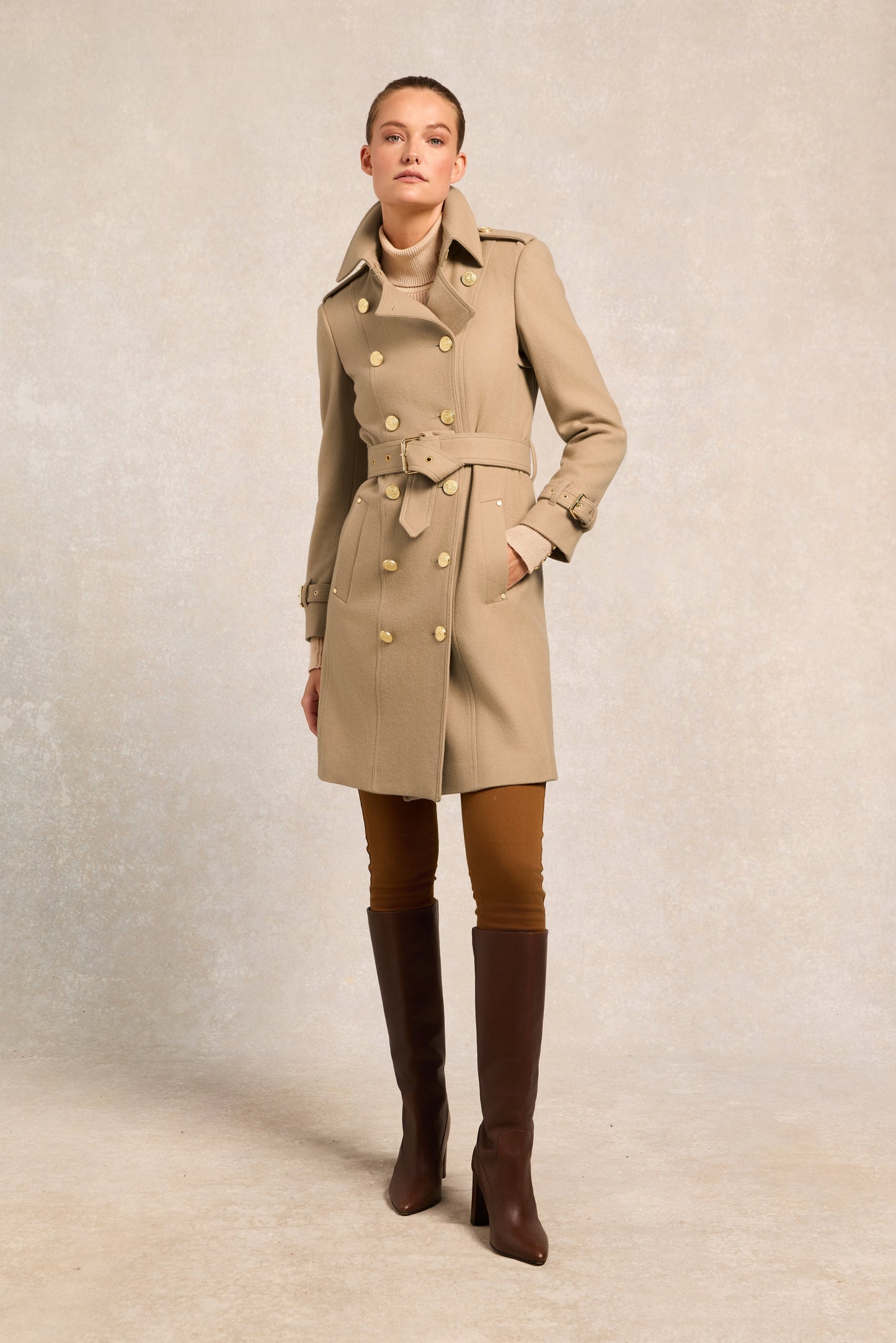 Marlborough Trench Coat (Camel)