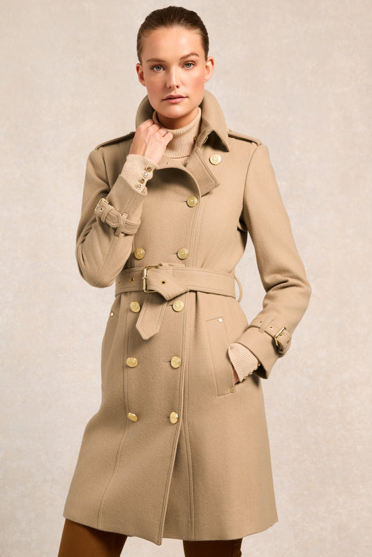 Marlborough Trench Coat (Camel)
