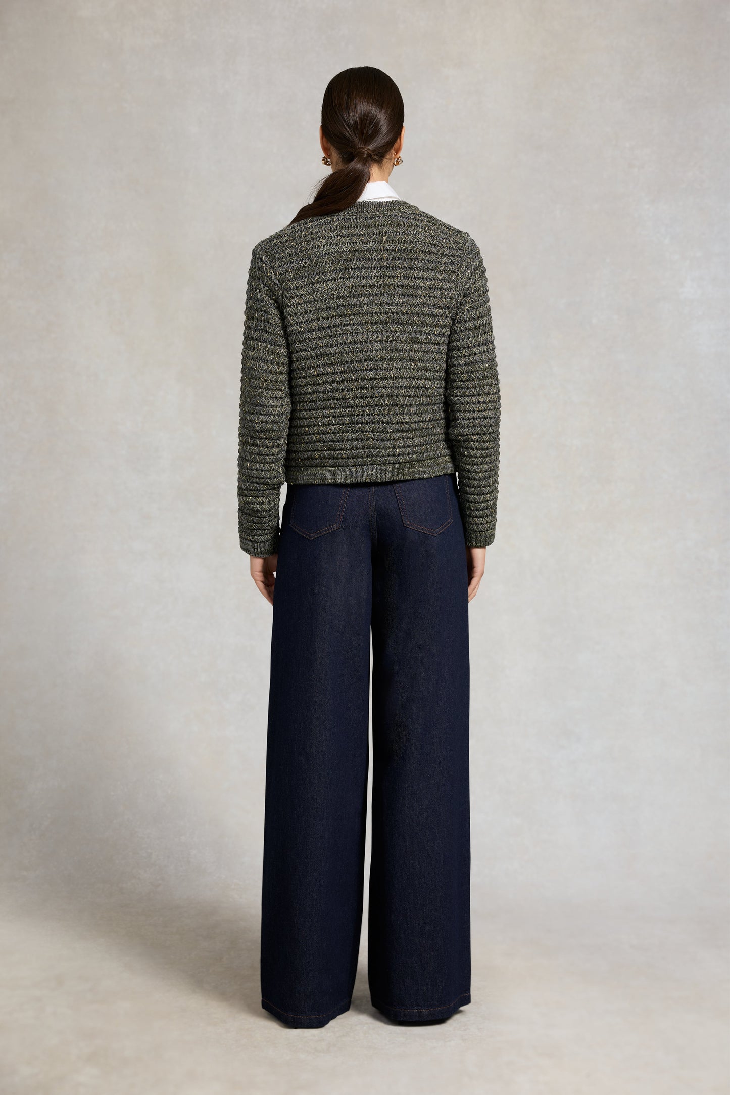 Sofia Knitted Jacket (Green)