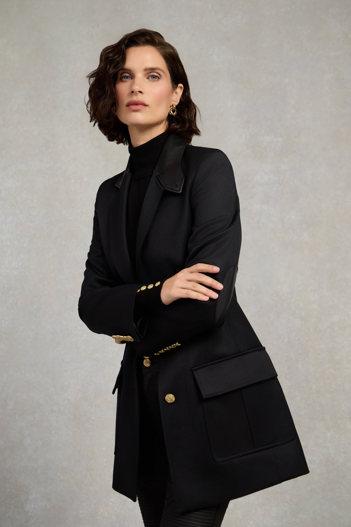 Mayfair Blazer (Black Twill)