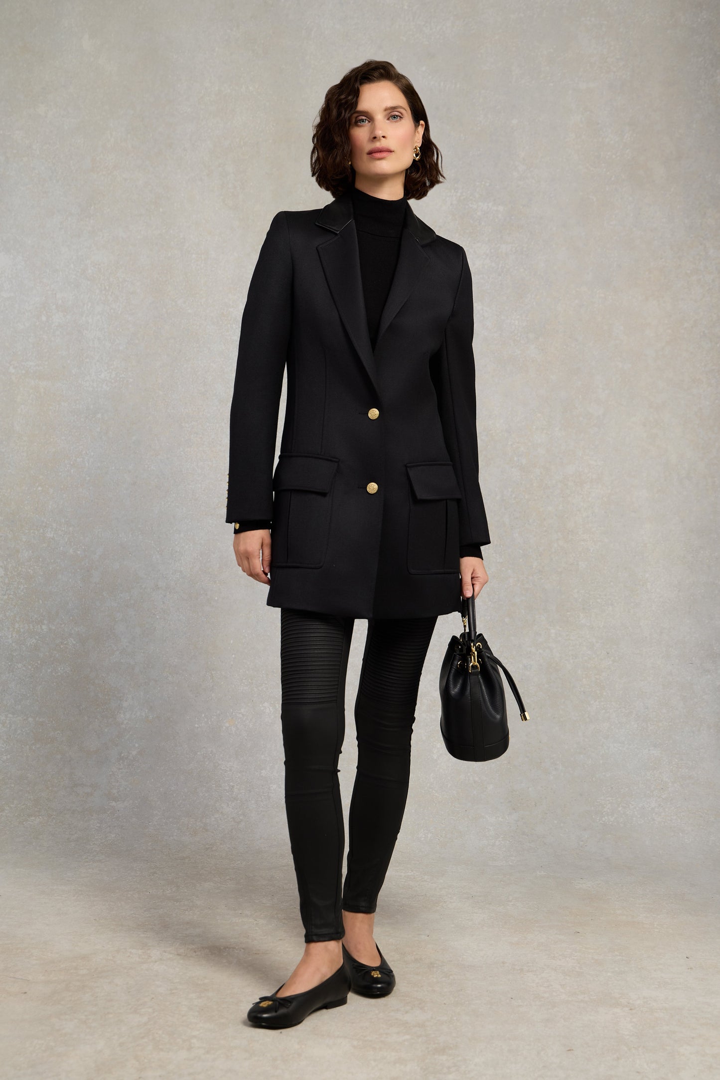 Mayfair Blazer (Black Twill)