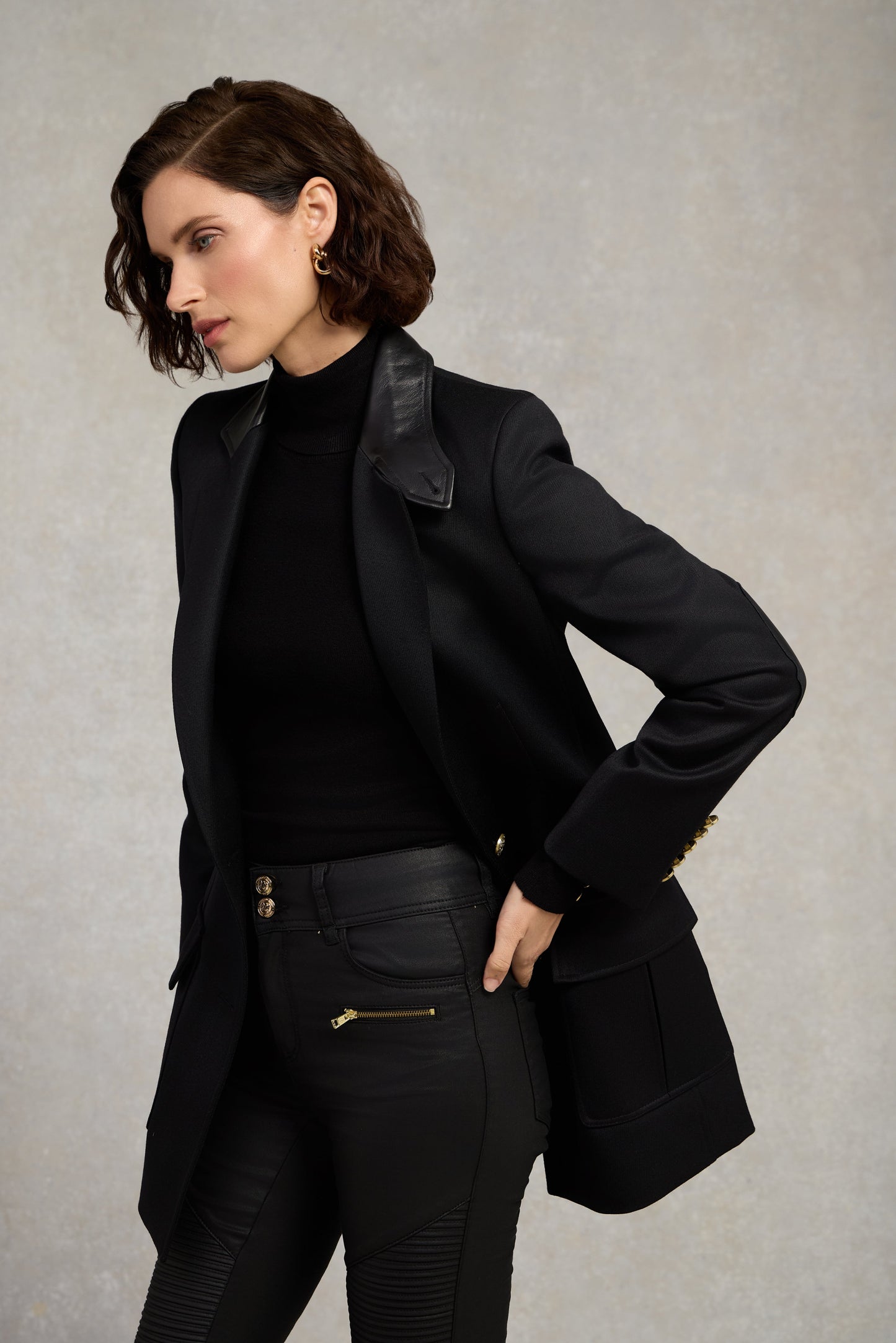 Mayfair Blazer (Black Twill)