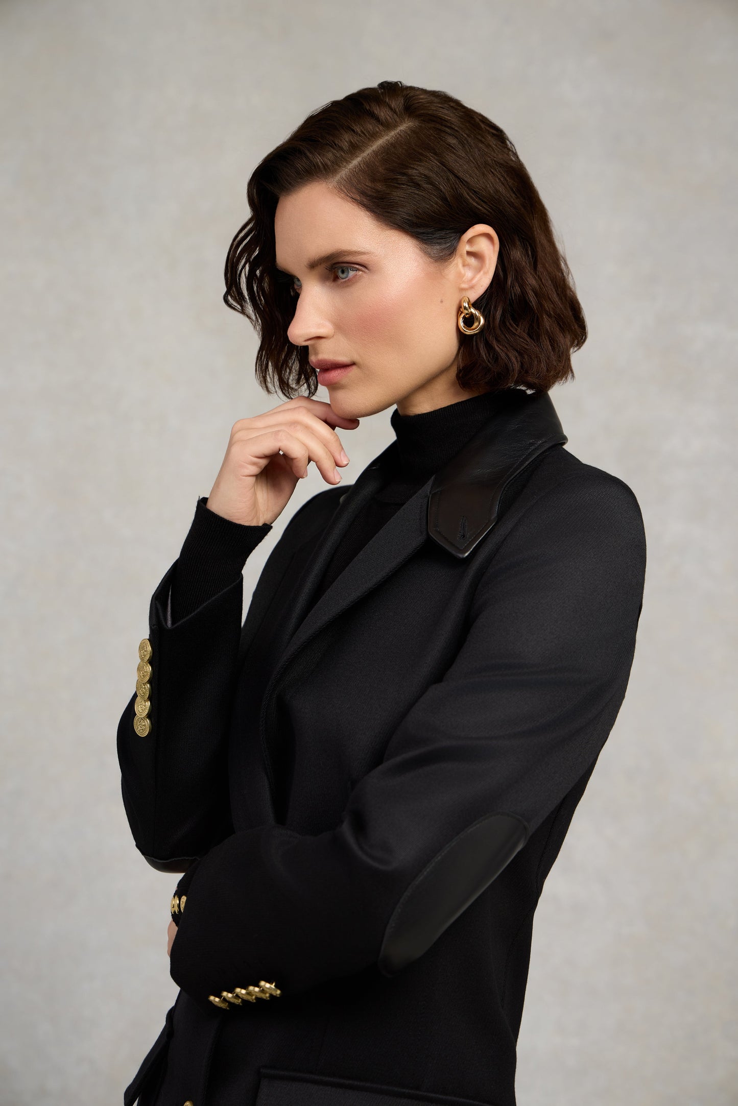 Mayfair Blazer (Black Twill)