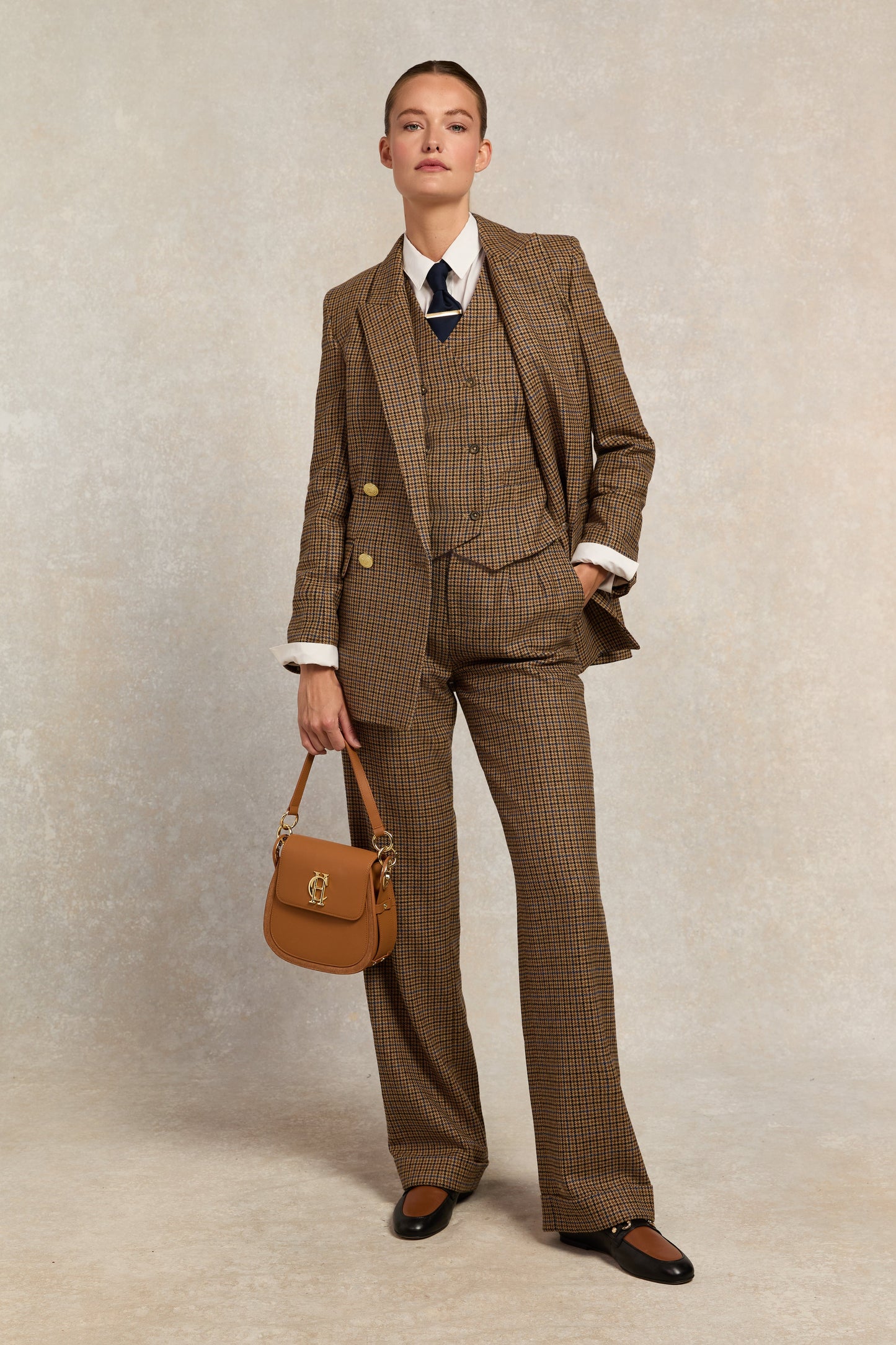 Kensington Waistcoat (Abbot Check Tweed)