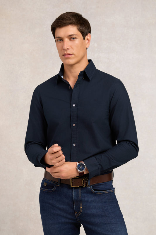 Men's Classic Oxford Shirt (Ink Navy)