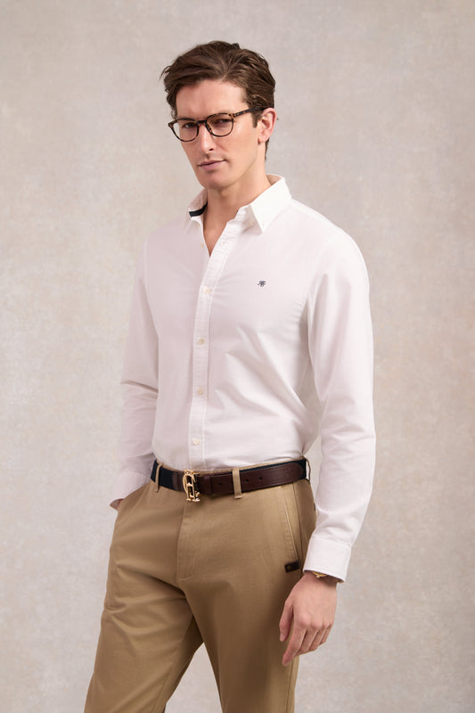 Men's Classic Oxford Shirt (White)