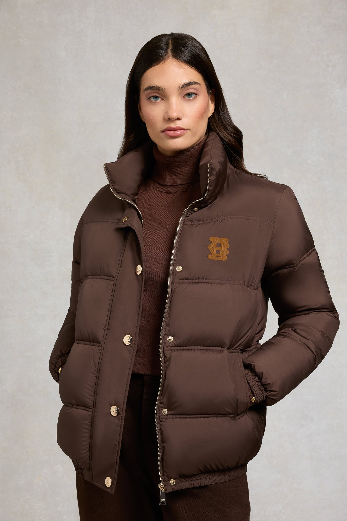 Milton Padded Jacket (Chocolate)