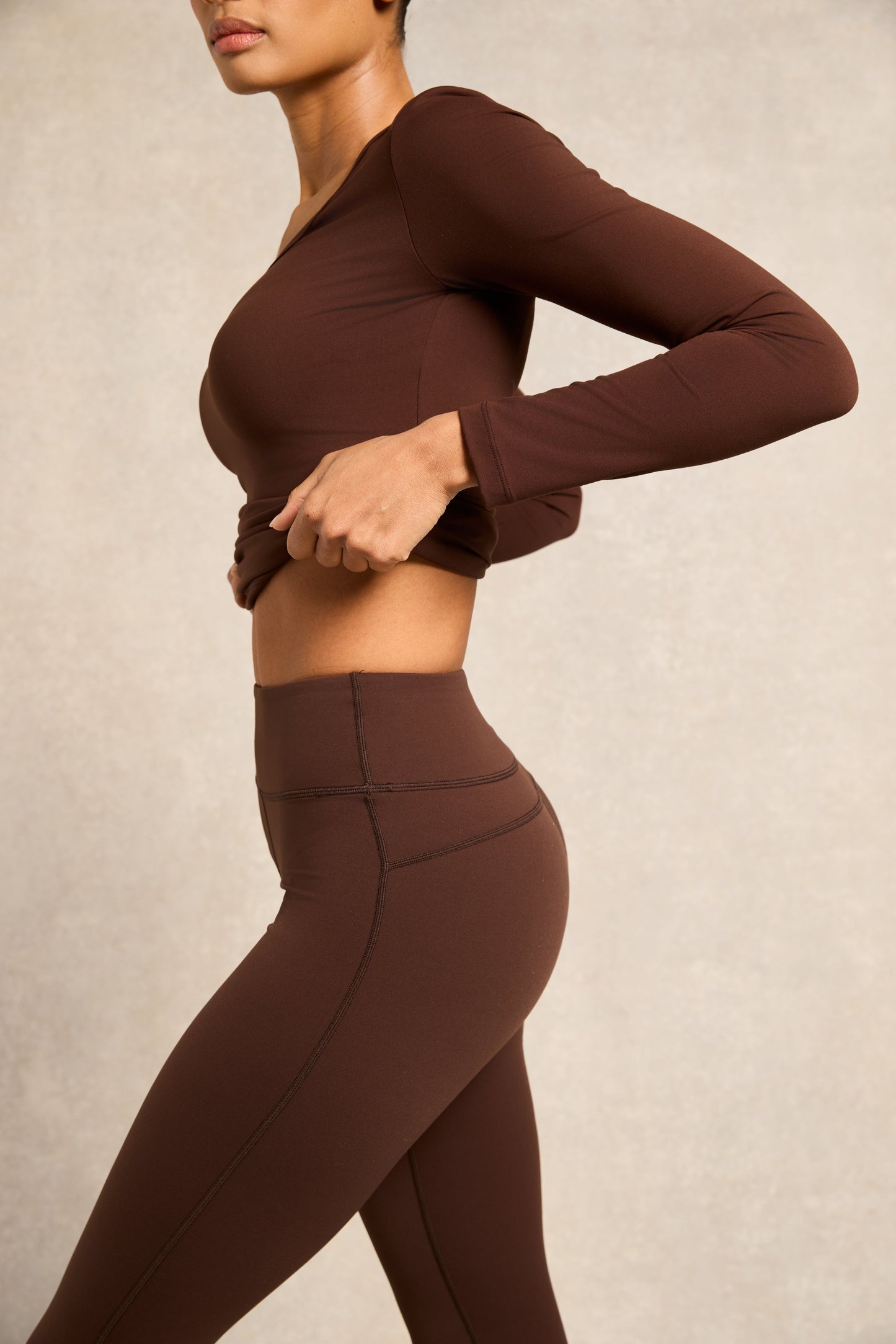 Supersoft Contour Legging (Walnut)