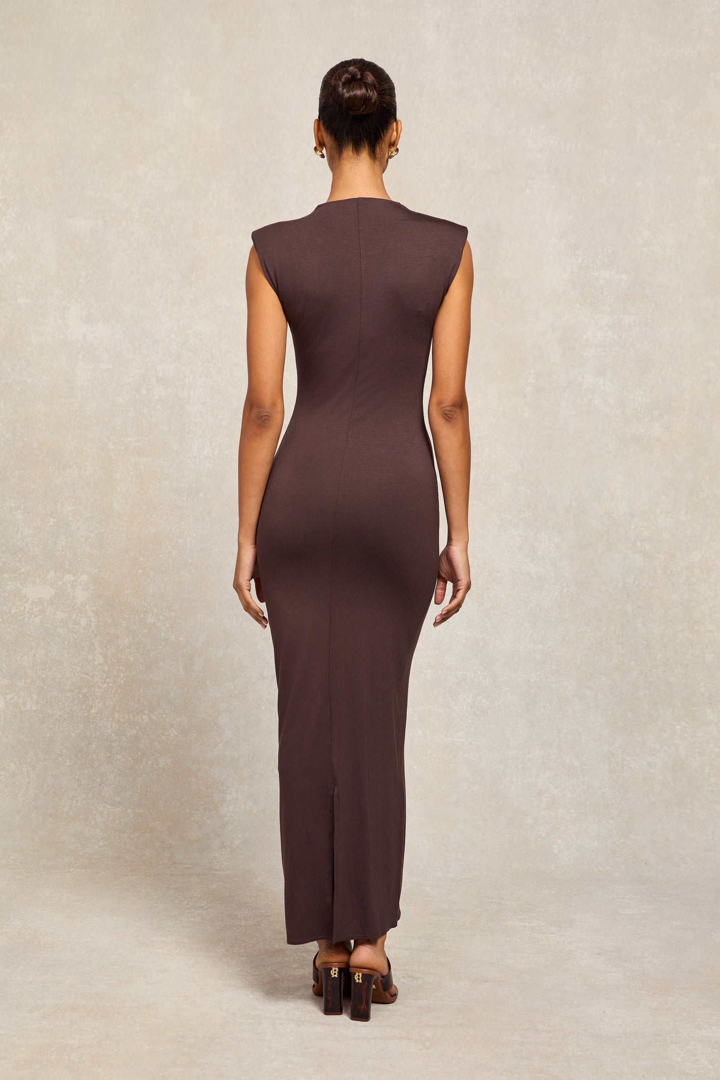 Harper Maxi Dress (Chocolate)