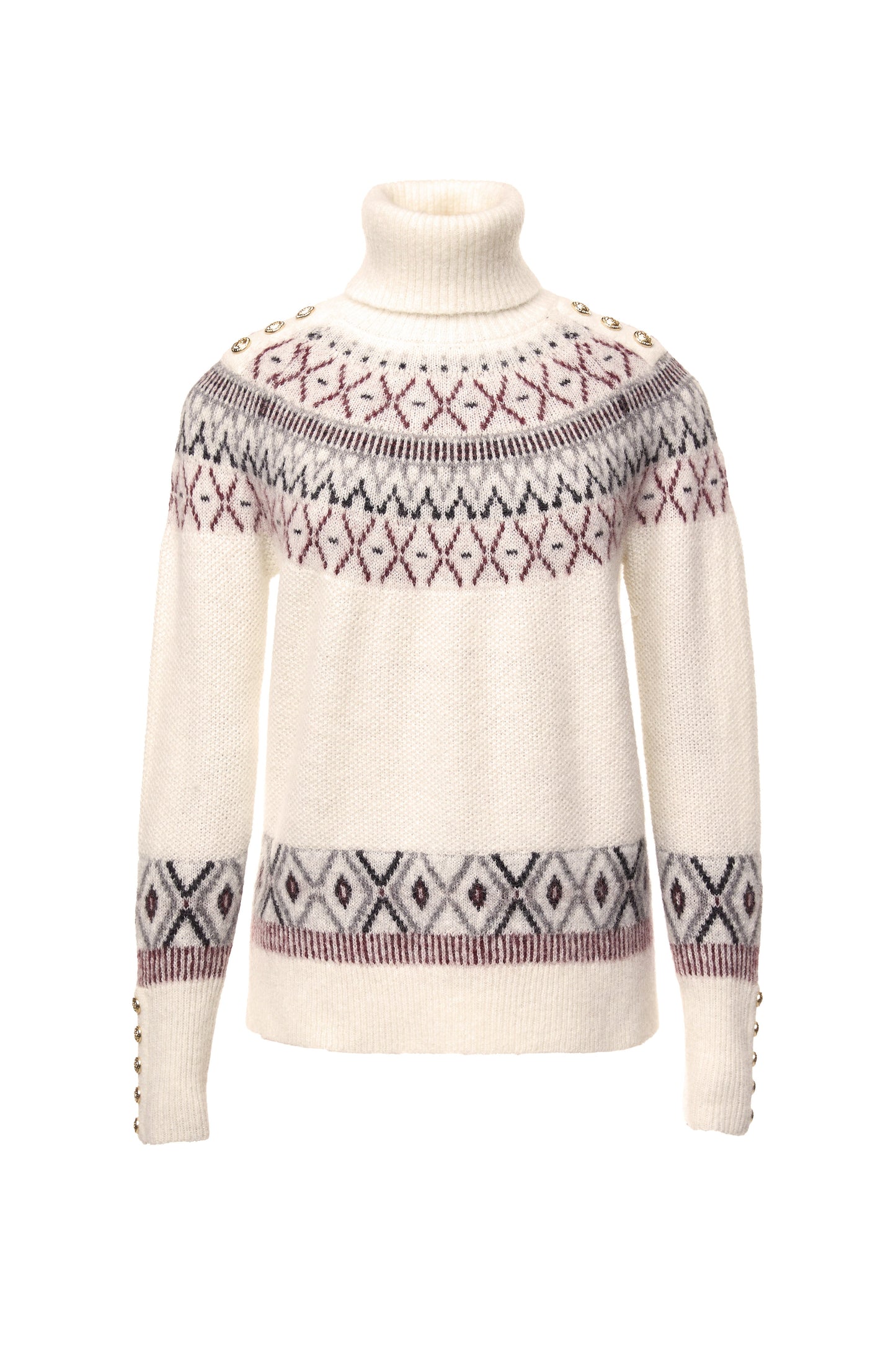 Fairisle Knit (Cream)