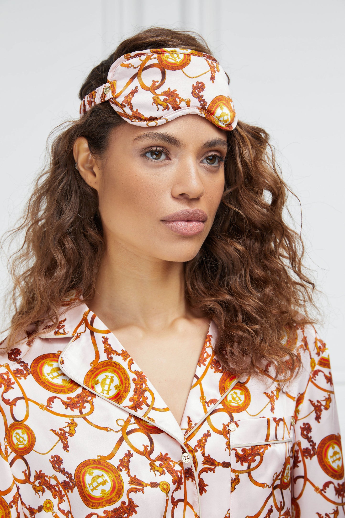 Silk Eye Mask (Blush)